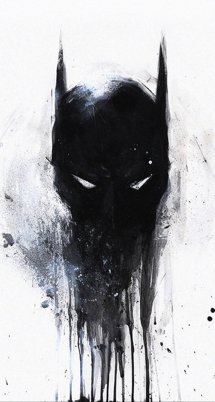 วอลเปเปอร์ภาพวาดแบทแมนละลาย — แบทแมน วอลเปเปอร์