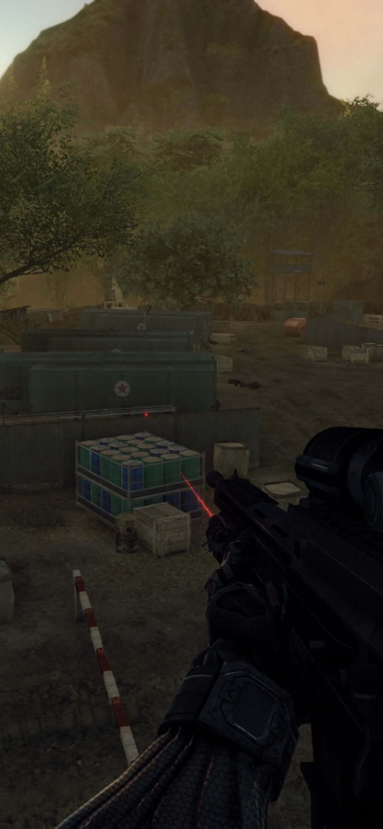 ภาพสุดเจ๋งจากเกม Crysis Warhead บน iPhone Xs Max วอลเปเปอร์
