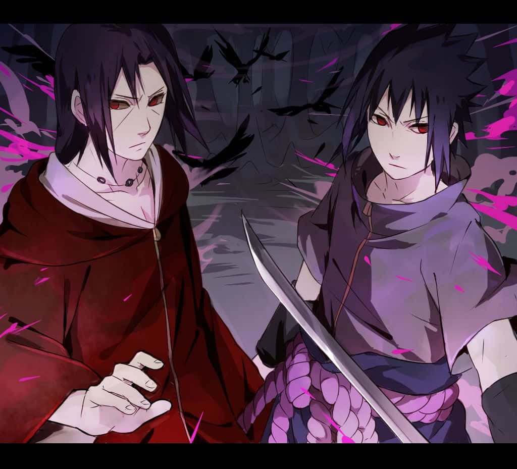 ภาพอิทาจิ อุจิวะและซาสึเกะ วอลเปเปอร์