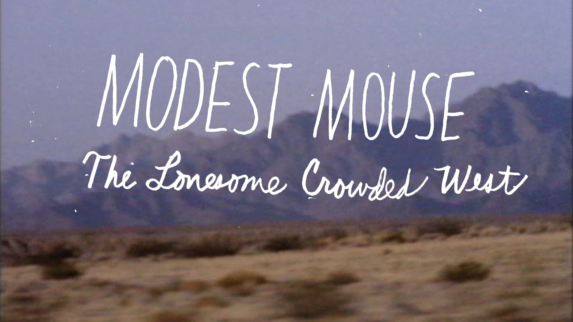 ภาพเด่นจากอัลบั้ม The Lonesome Crowded West ของ Modest Mouse วอลเปเปอร์