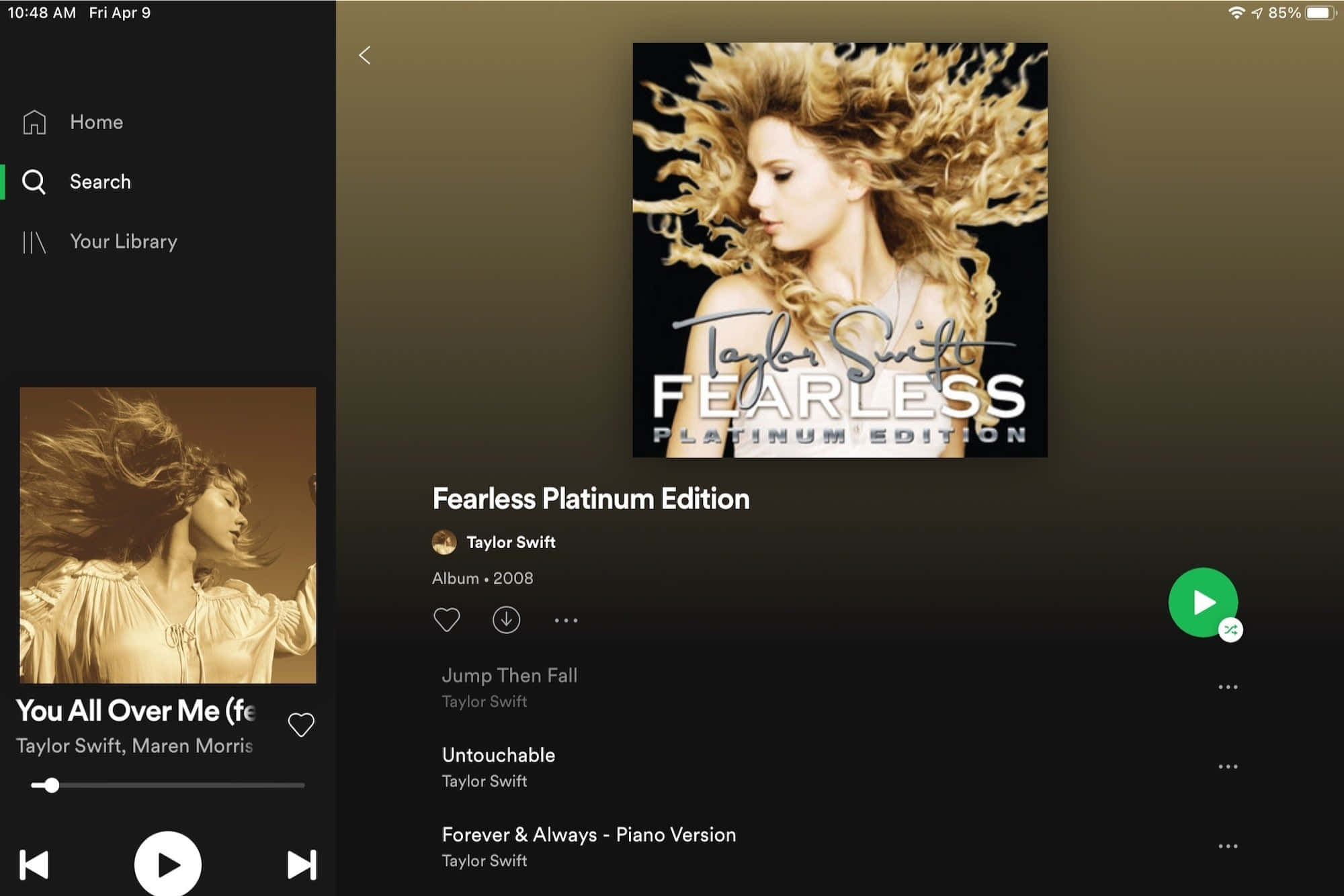 ภาพเพลงอัลบัมเทย์เลอร์ สวิฟต์ วอลเปเปอร์