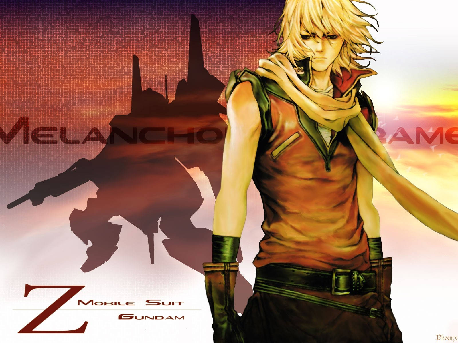 ภาพเหมือน Quattro Bajeena จากโมบิลสูทกันดั้ม — จูจุสึไคเซ็น วอลเปเปอร์
