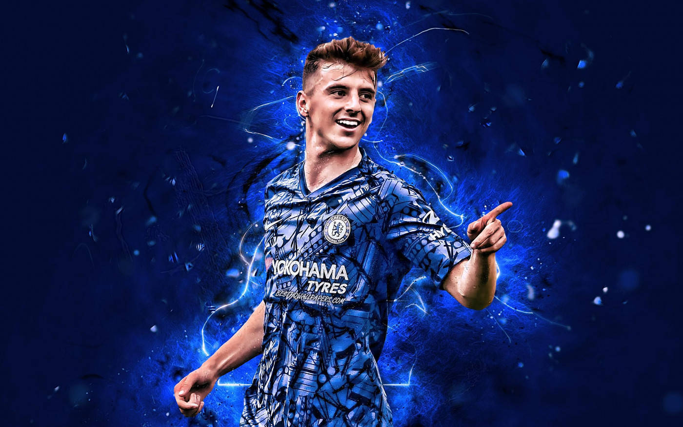ภาพแฟนอาร์ตของ Mason Mount วอลเปเปอร์