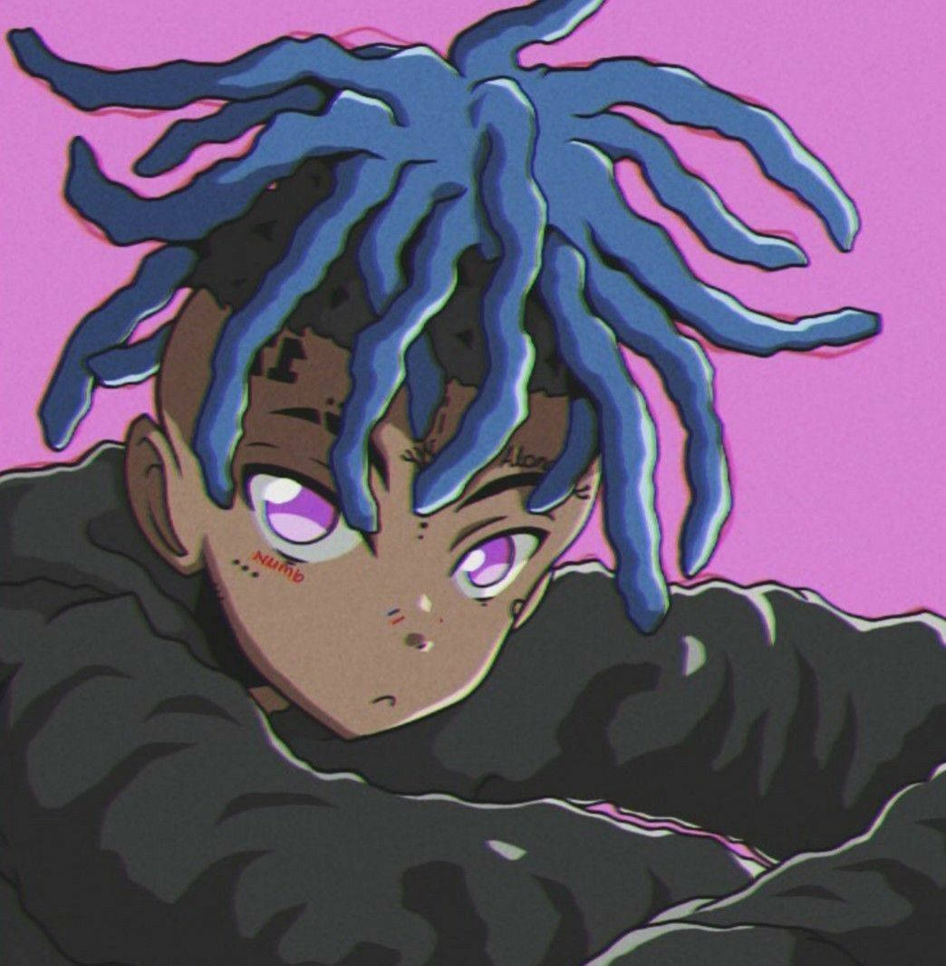 ภาพแอนิเมะสไตล์ย้อนยุค Xxxtentacion วอลเปเปอร์