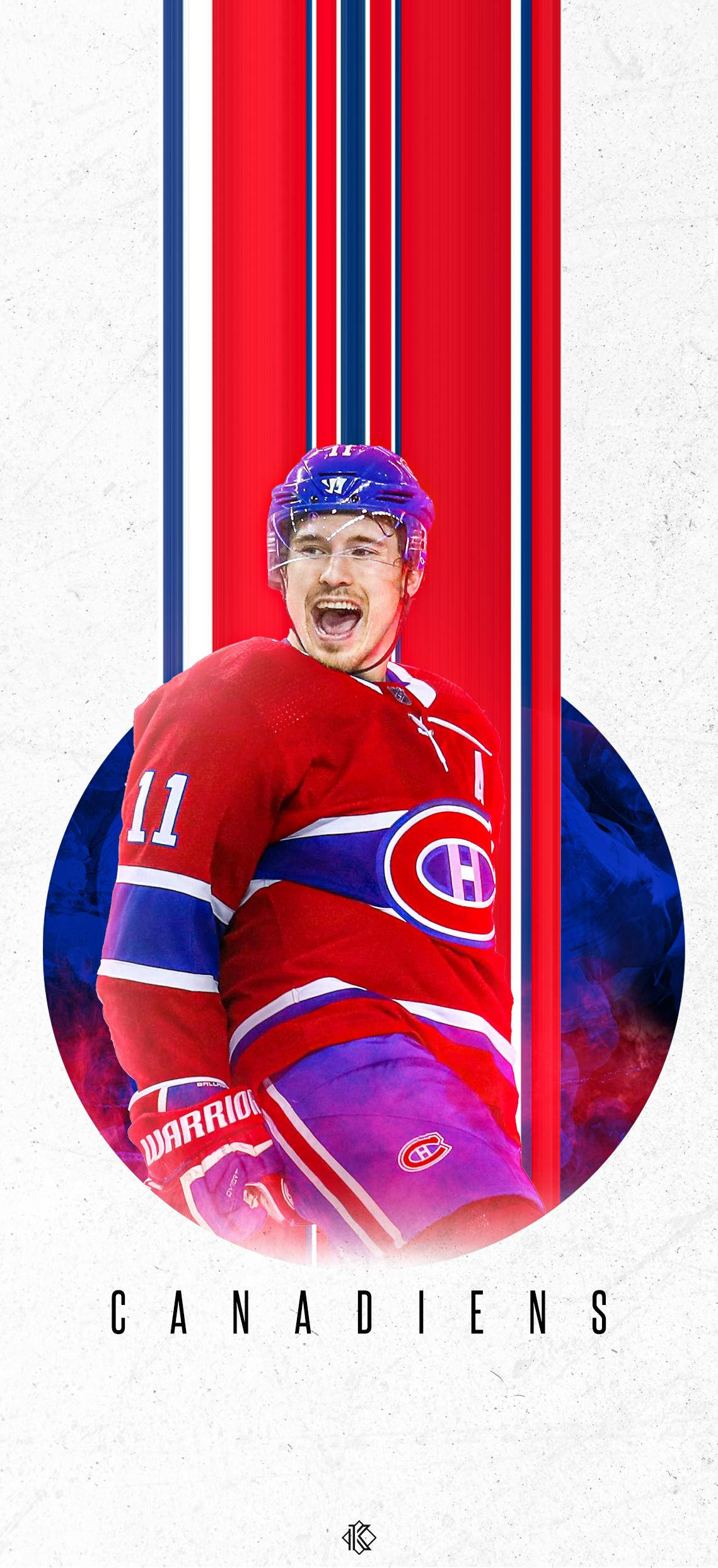 Montreal Canadiens #11 Gallagher วอลเปเปอร์