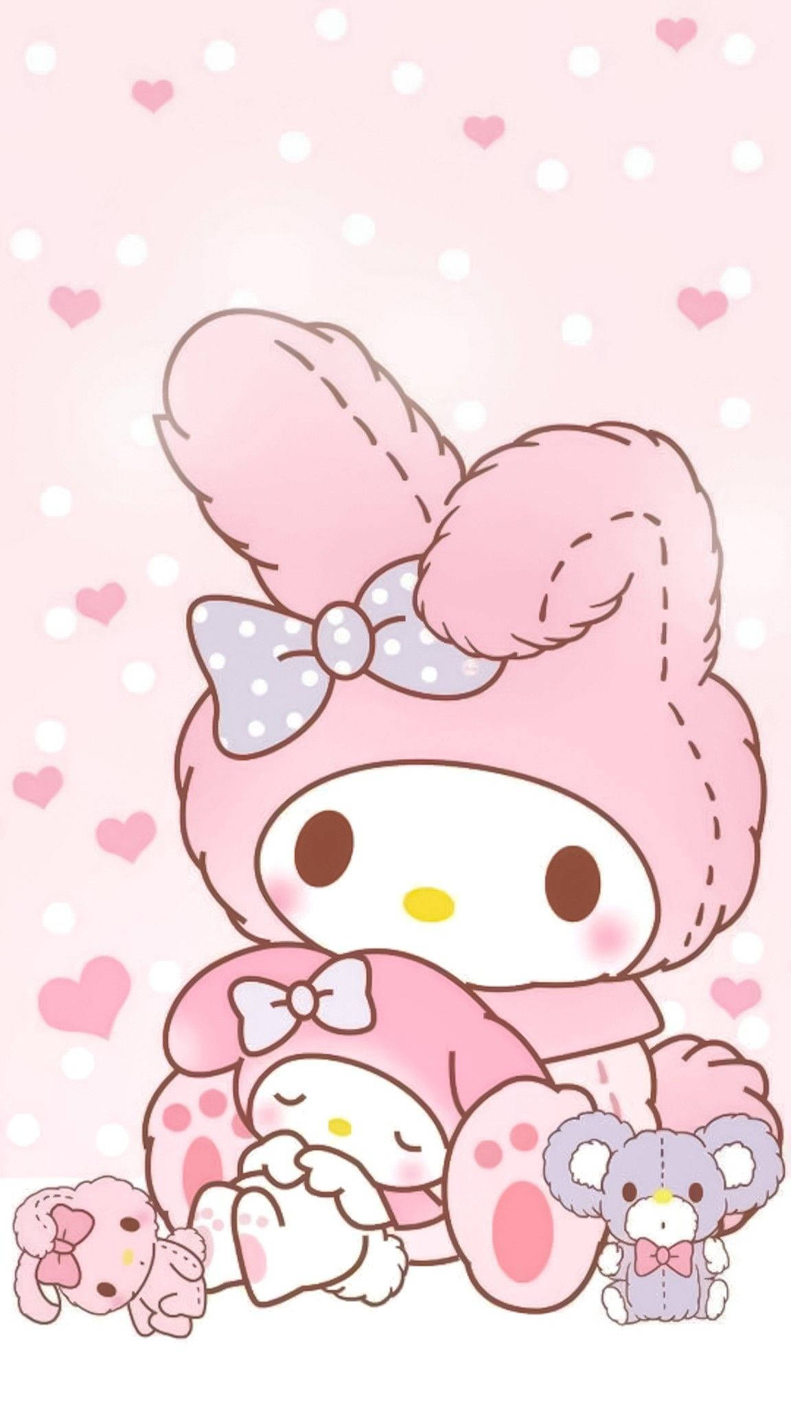 มาย เมโลดี้ พร้อมของเล่น PFP — 산리오 GIF วอลเปเปอร์