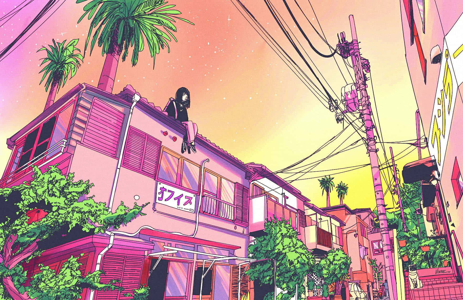 มาสำรวจโลกของ Purple Anime! วอลเปเปอร์
