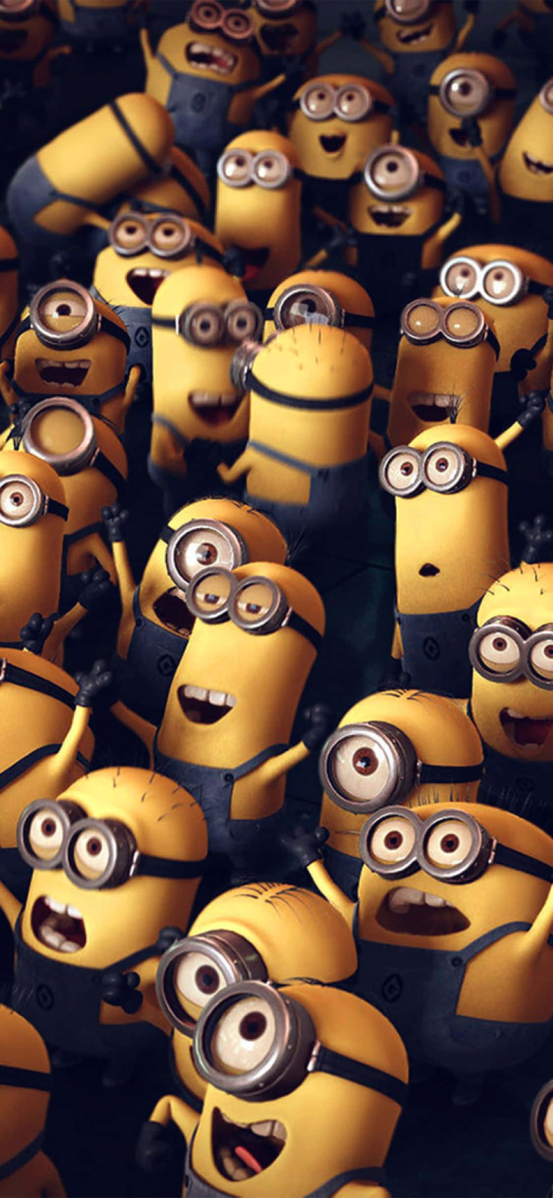 มินเนียนหัวเราะ Despicable Me iPhone วอลเปเปอร์