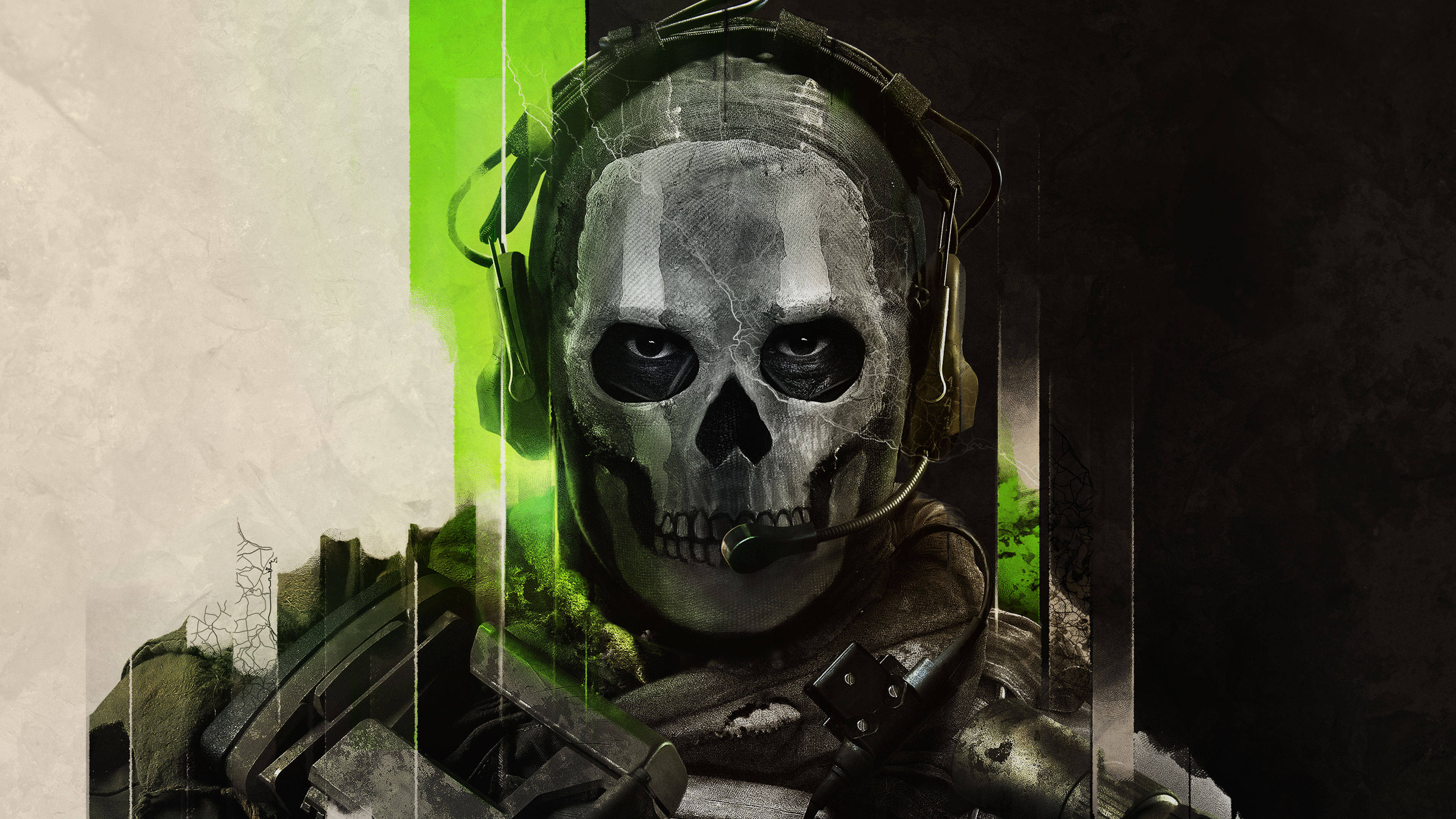 มินิมอล 4K Call Of Duty Ghost วอลเปเปอร์