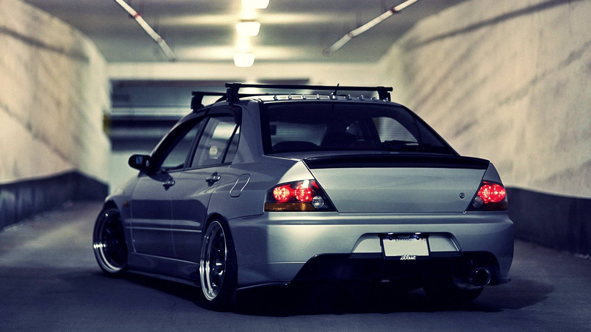 มิสซูบิชิ แลนเซอร์ สไตล์ JDM วอลเปเปอร์