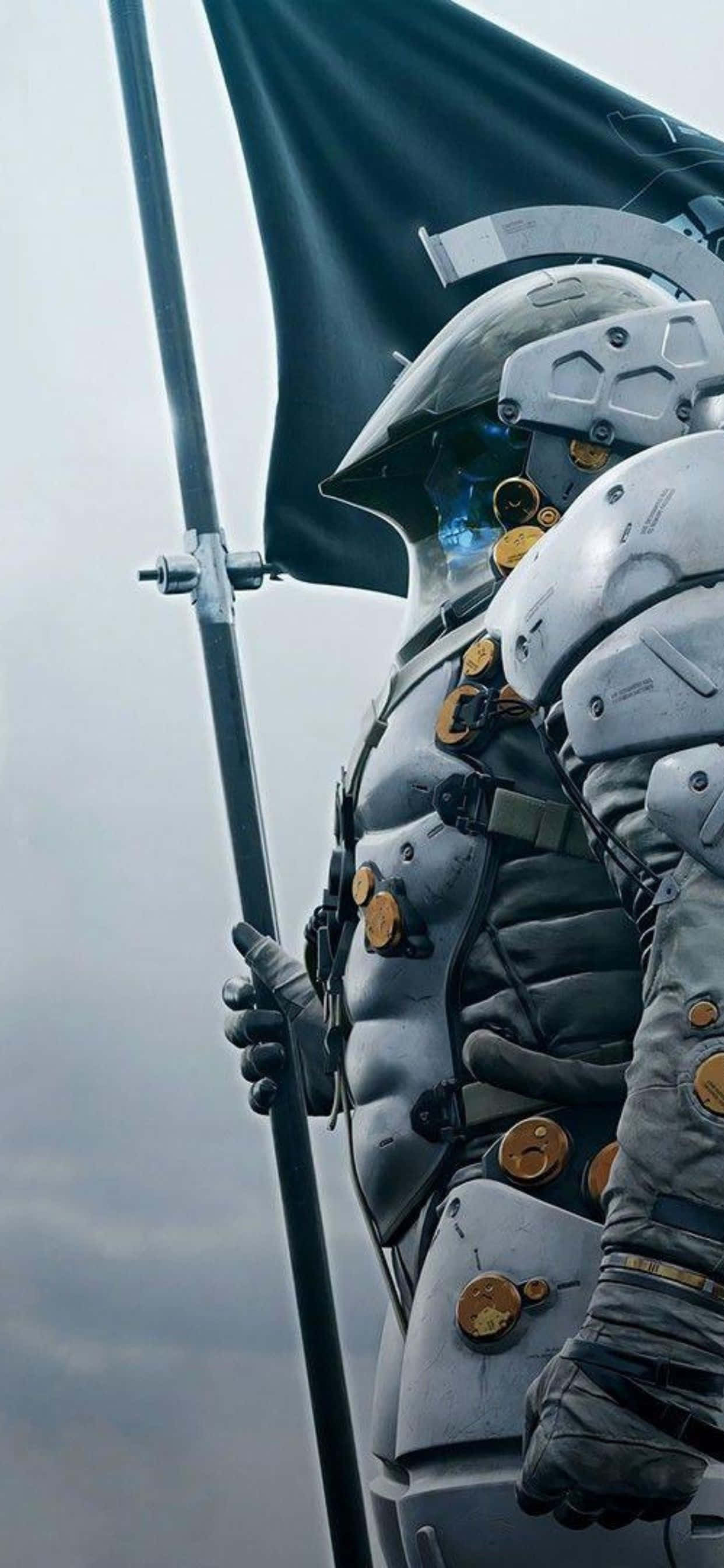 ยินดีต้อนรับสู่โลกของ Death Stranding บน iPhone Xs Max วอลเปเปอร์