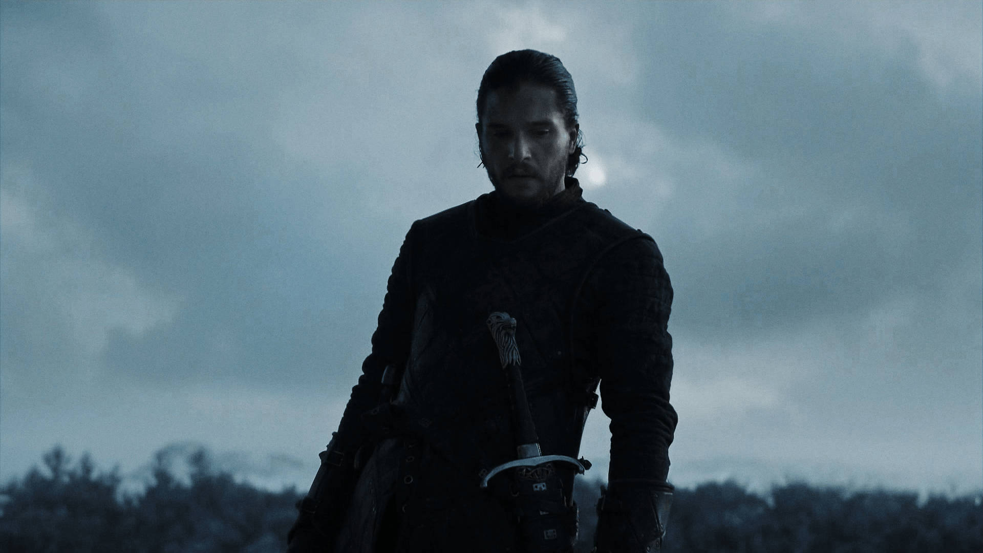 ยืนจอน สโนว์ เกม ออฟ โธรนส์ — เกมบัลลังก์เลือด GIF วอลเปเปอร์