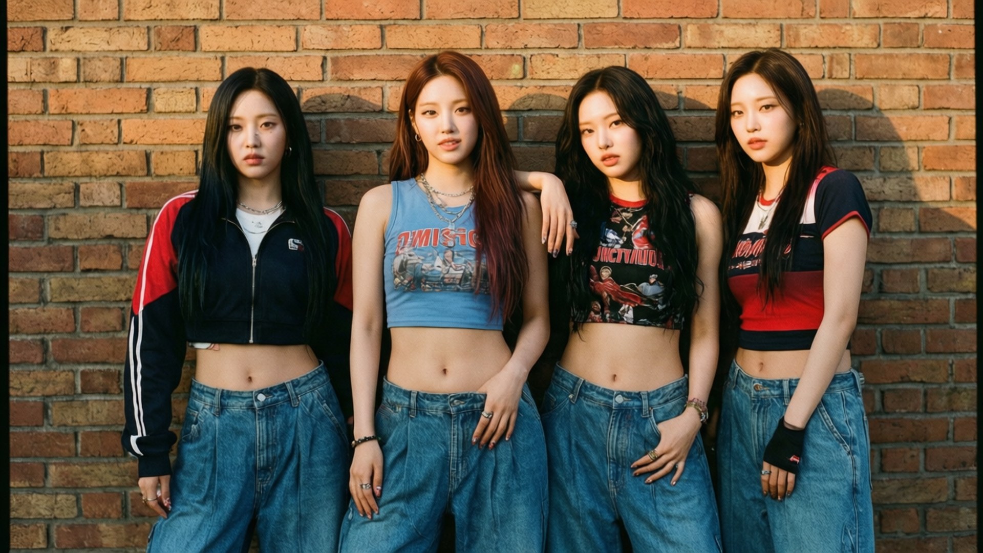 ย้อนยุคสตรีท TWICE วอลเปเปอร์