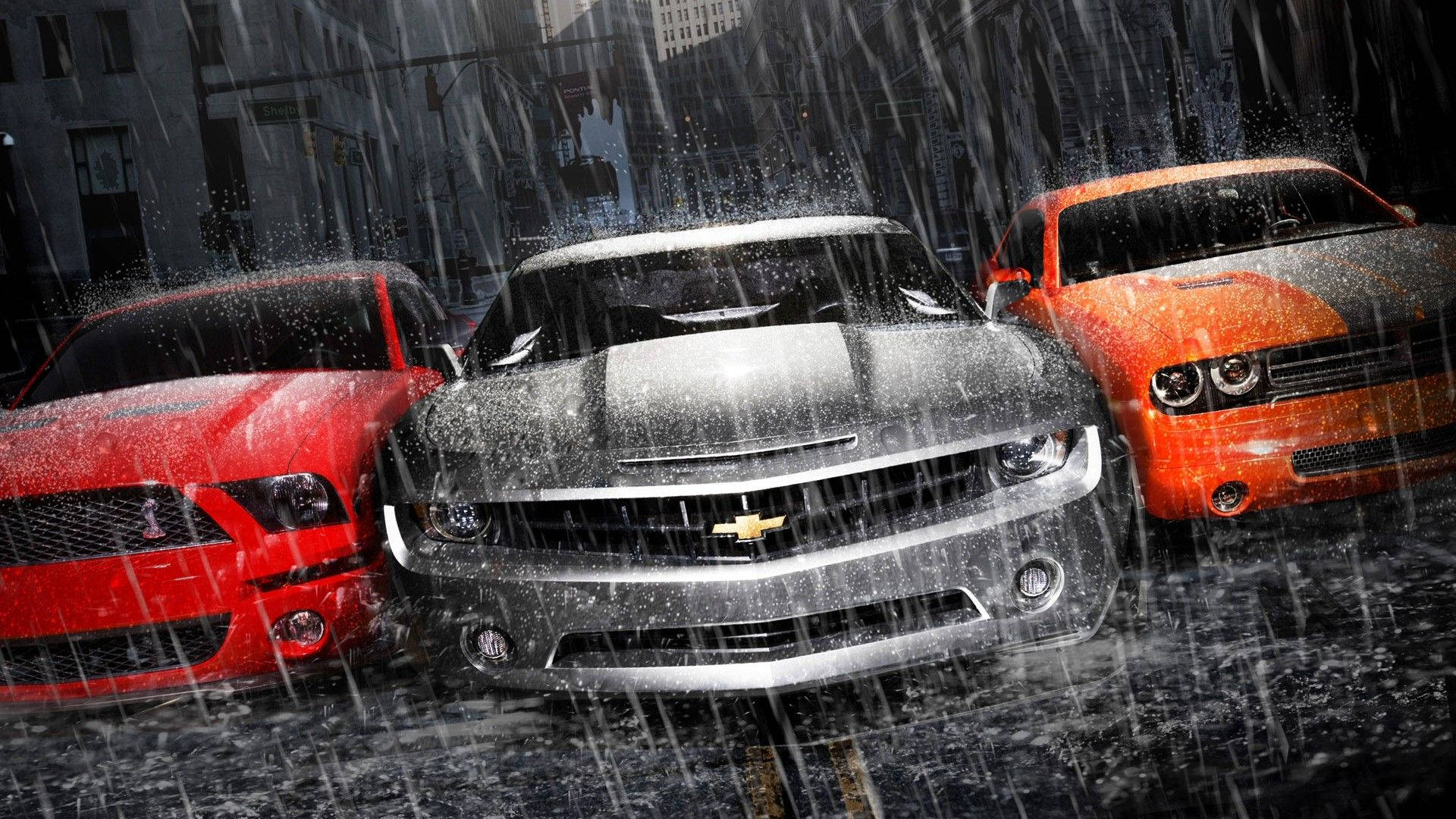 รถ Chevrolet Camaro สุดเจ๋ง วอลเปเปอร์