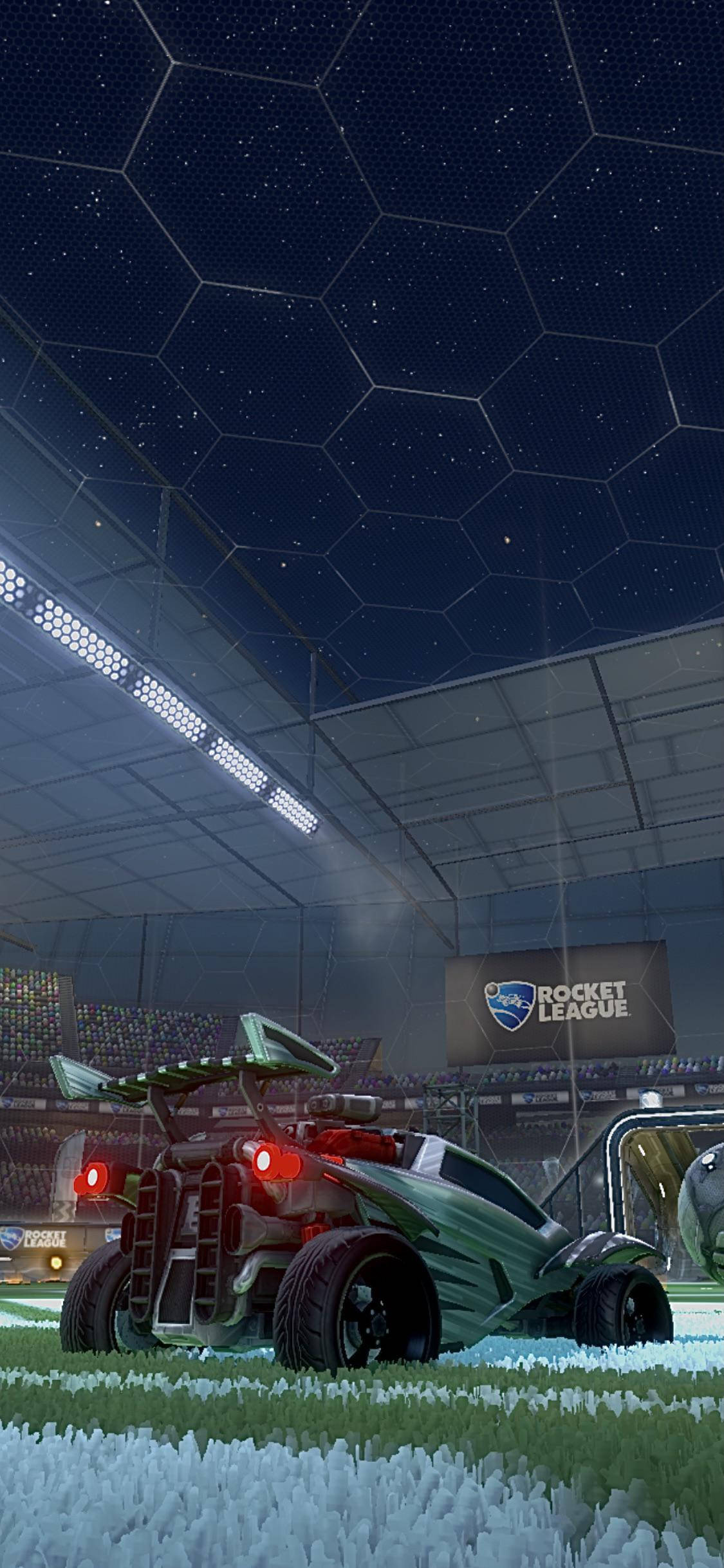 รถ Octane สีเขียวมินท์ Rocket League iPhone วอลเปเปอร์