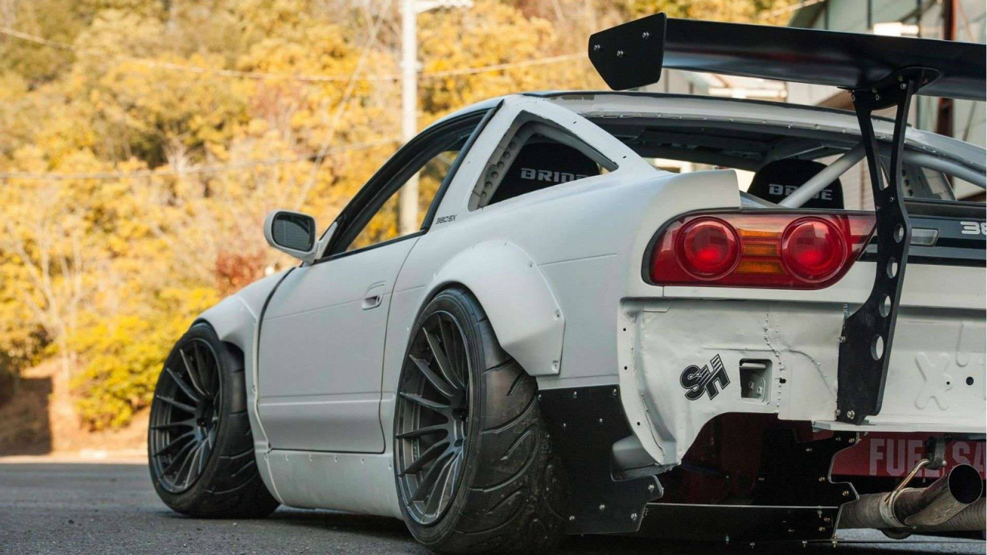 รถนิสสัน 200SX สไตล์ JDM วอลเปเปอร์