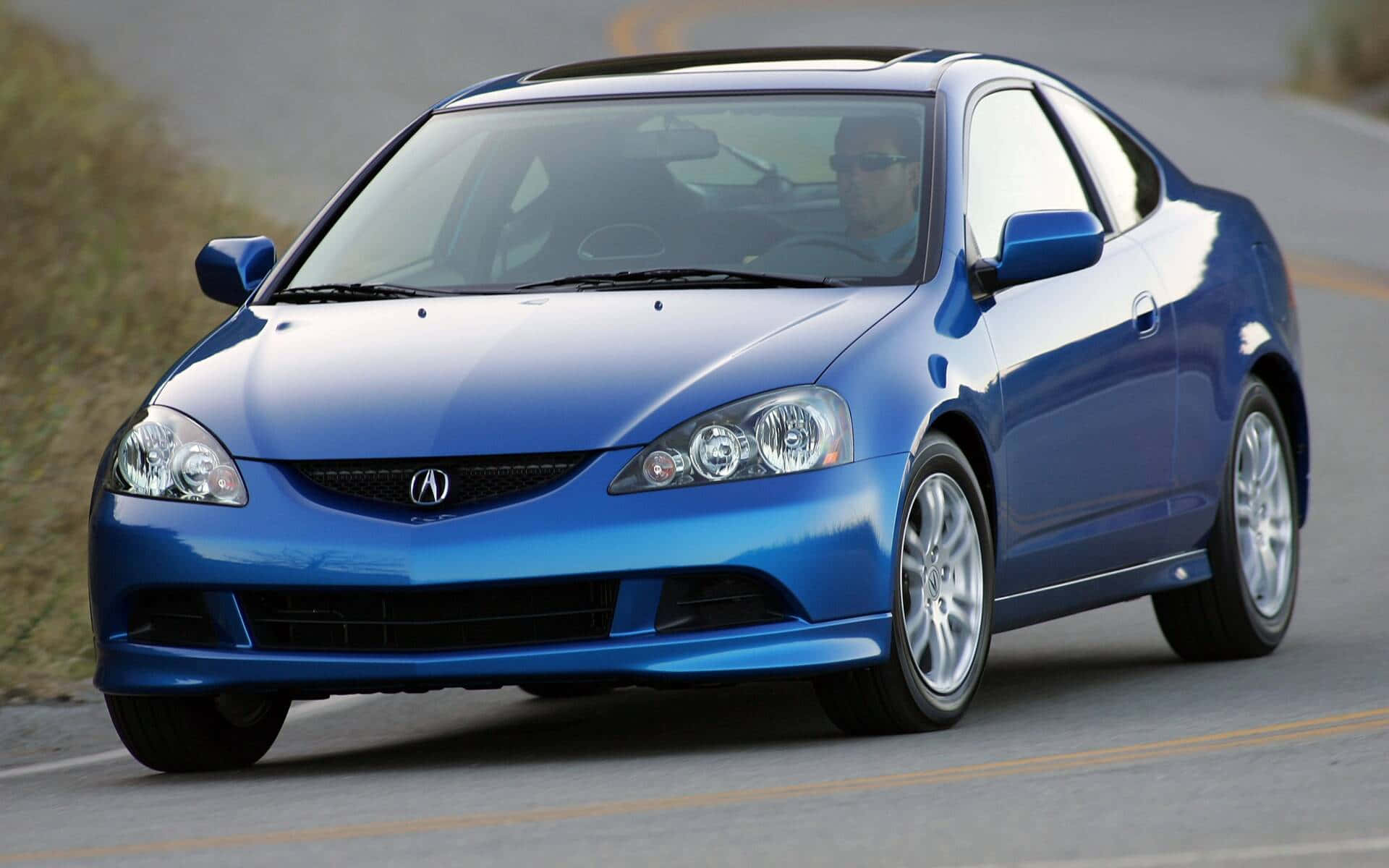 รถยนต์คูเปสปอร์ตตี้ Acura RSX วอลเปเปอร์