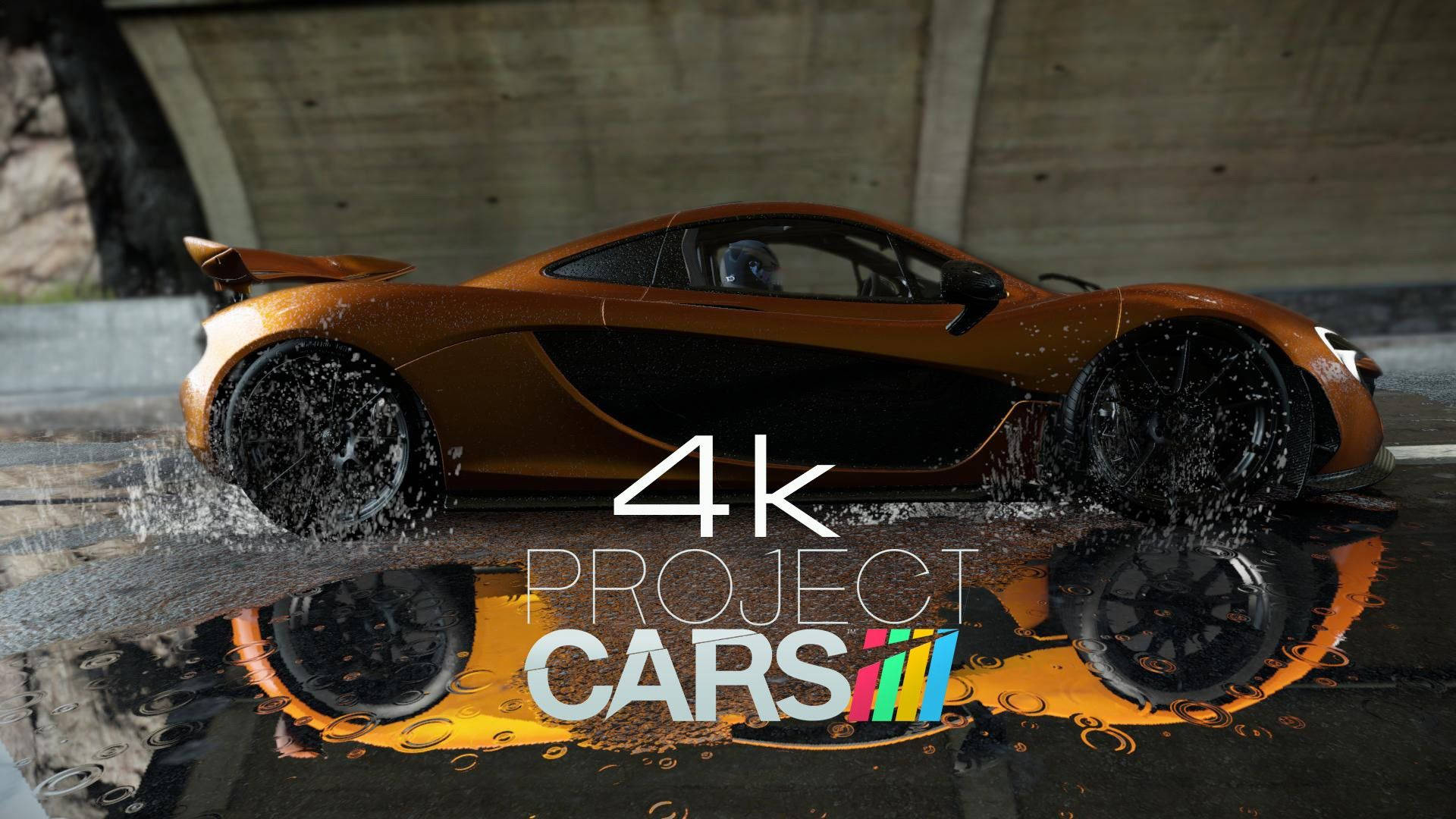 รถสปอร์ต McLaren P1 สุดตื่นเต้นใน Project Cars 4K วอลเปเปอร์