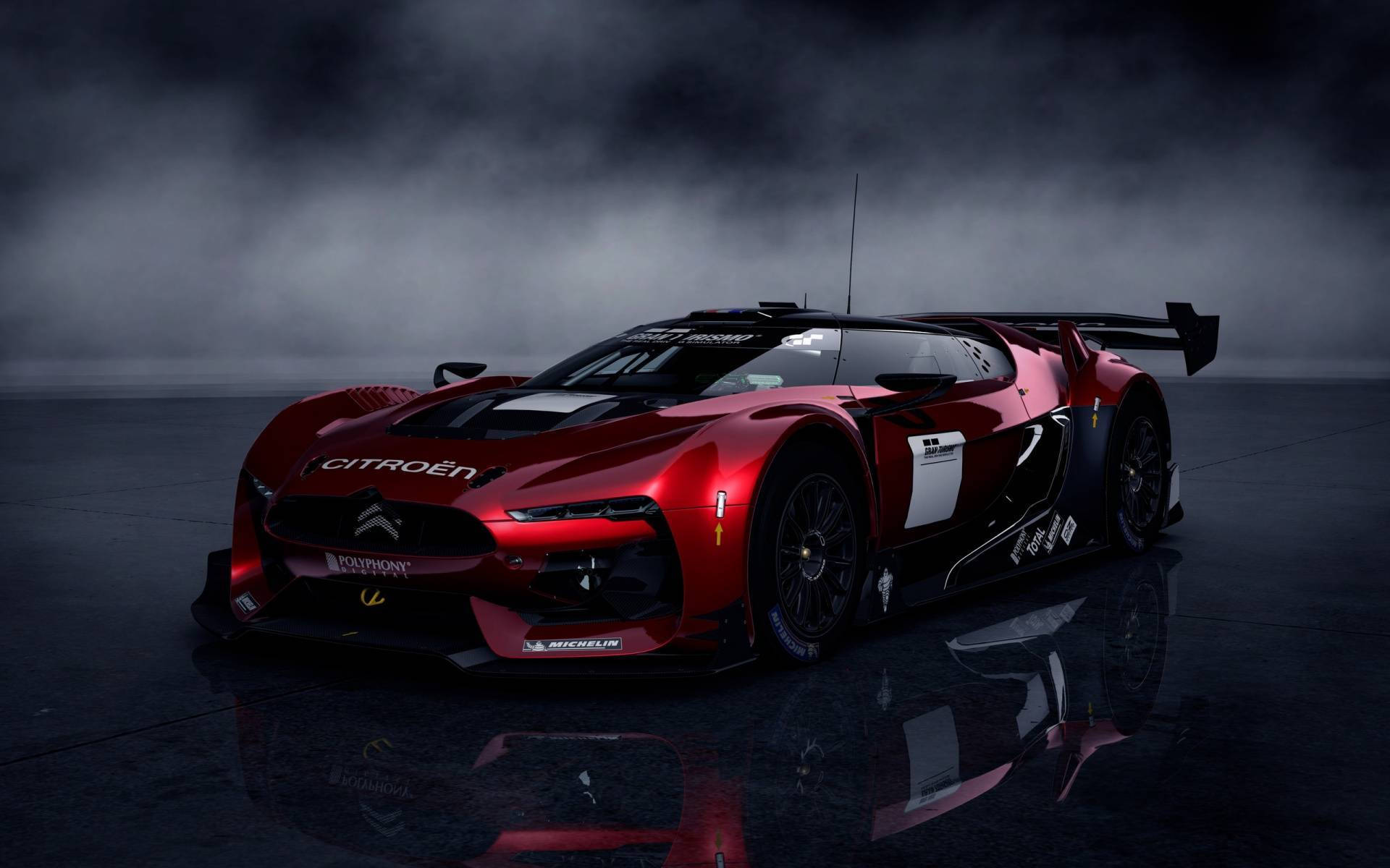 รถสปอร์ตสุดเท่ GT โดย Citroen วอลเปเปอร์