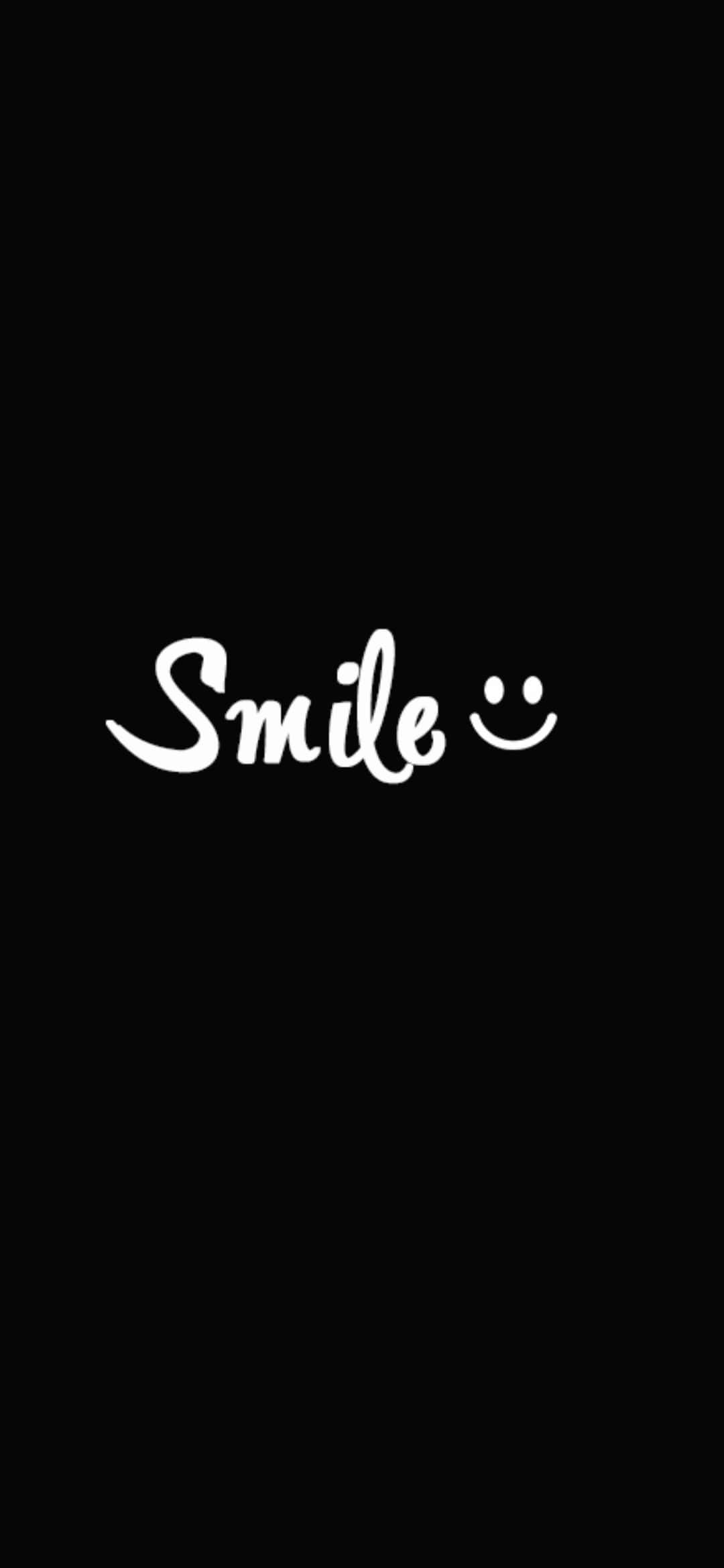 รอยยิ้มดำที่สร้างแรงบันดาลใจ วอลเปเปอร์