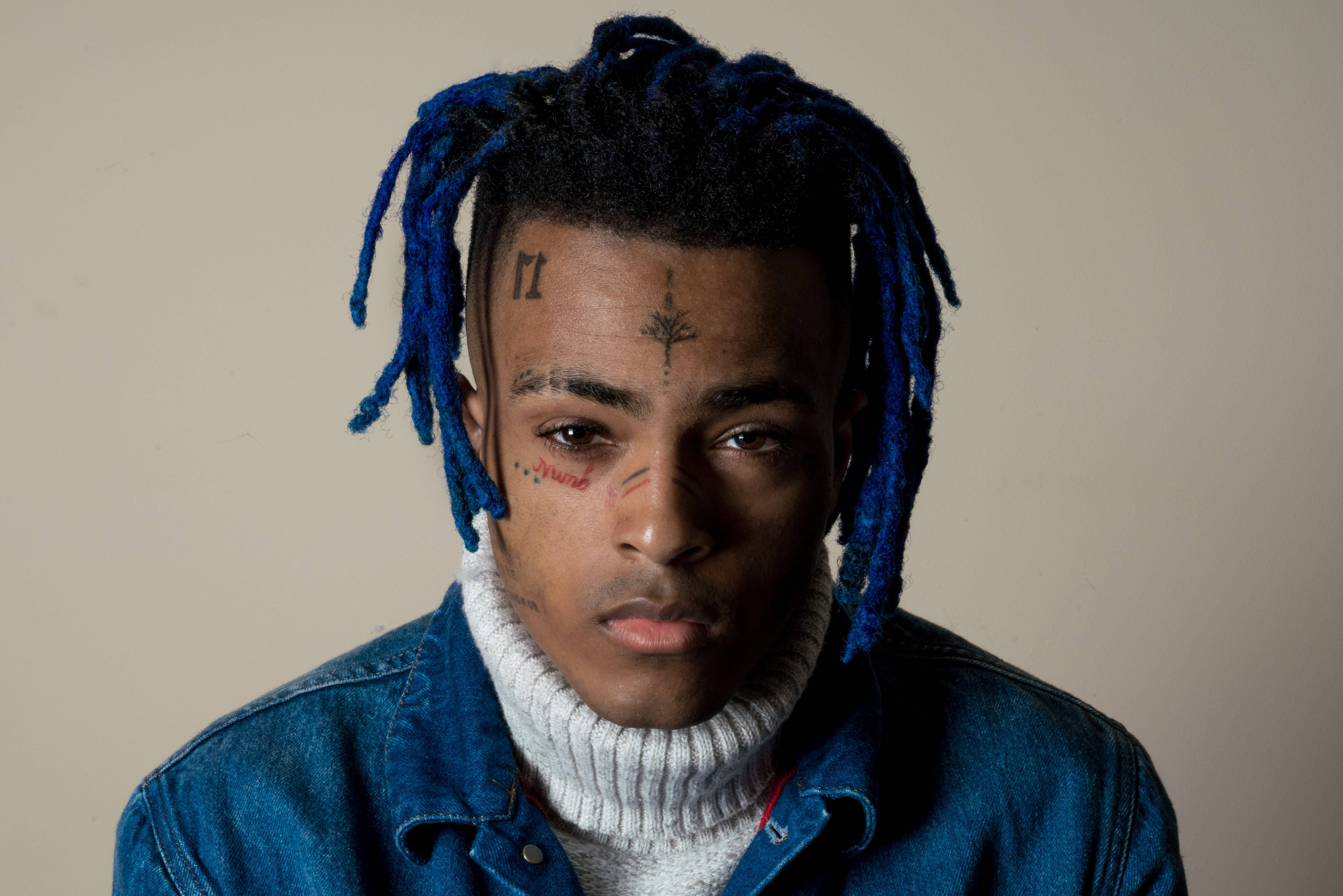 รอยสักบนหน้าผากสไตล์อนิเมะของ Xxxtentacion วอลเปเปอร์