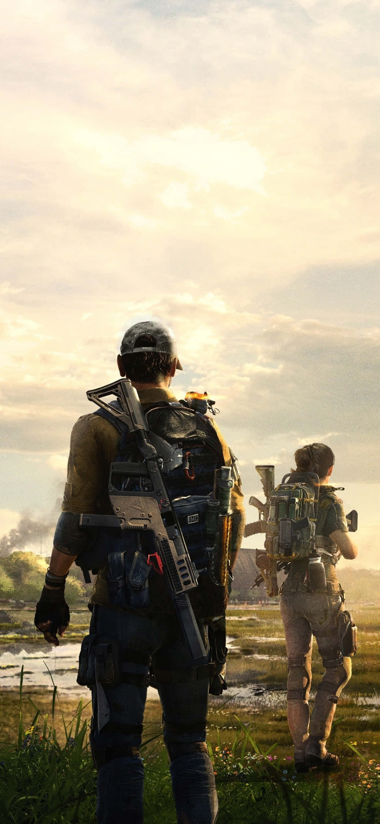 รุ่นพิเศษ The Division iPhone Xs Max วอลเปเปอร์