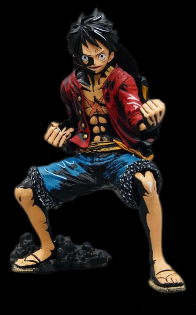 รูปฟิกเกอร์ Monkey D Luffy วันพีซ วอลเปเปอร์