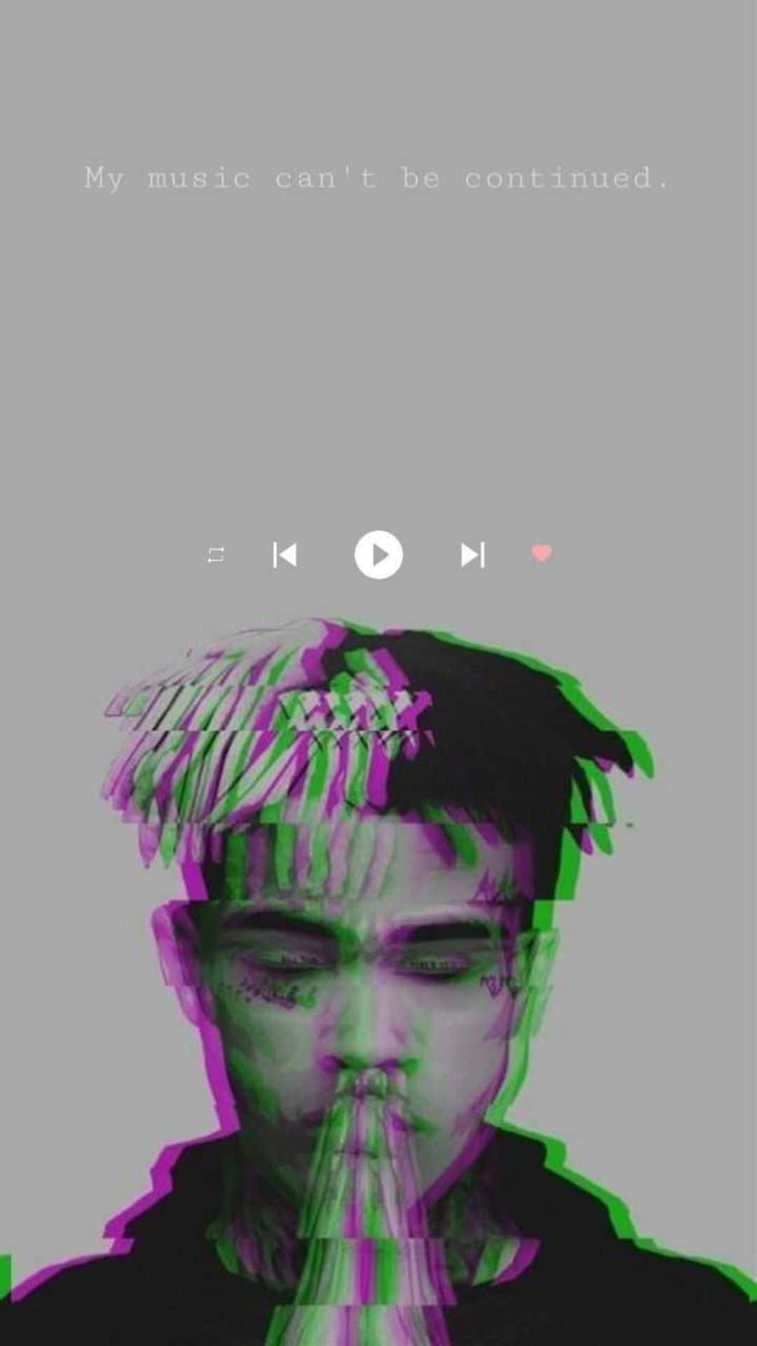 รูปโปรไฟล์ Xxxtentacion แบบเกล็ด วอลเปเปอร์