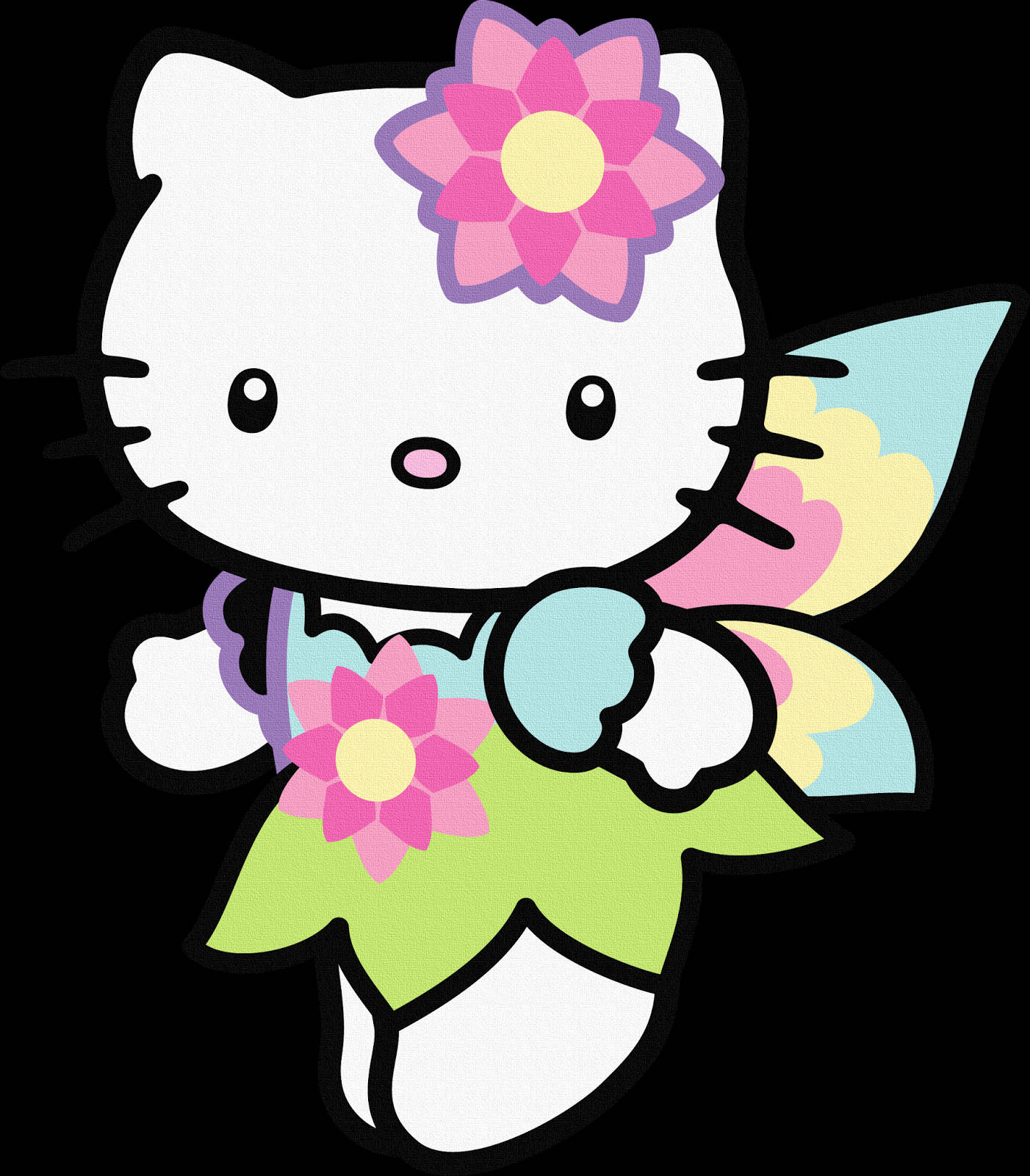 รูปโปรไฟล์การ์ตูนเฮลโลคิตตี้ fairy วิเศษ วอลเปเปอร์