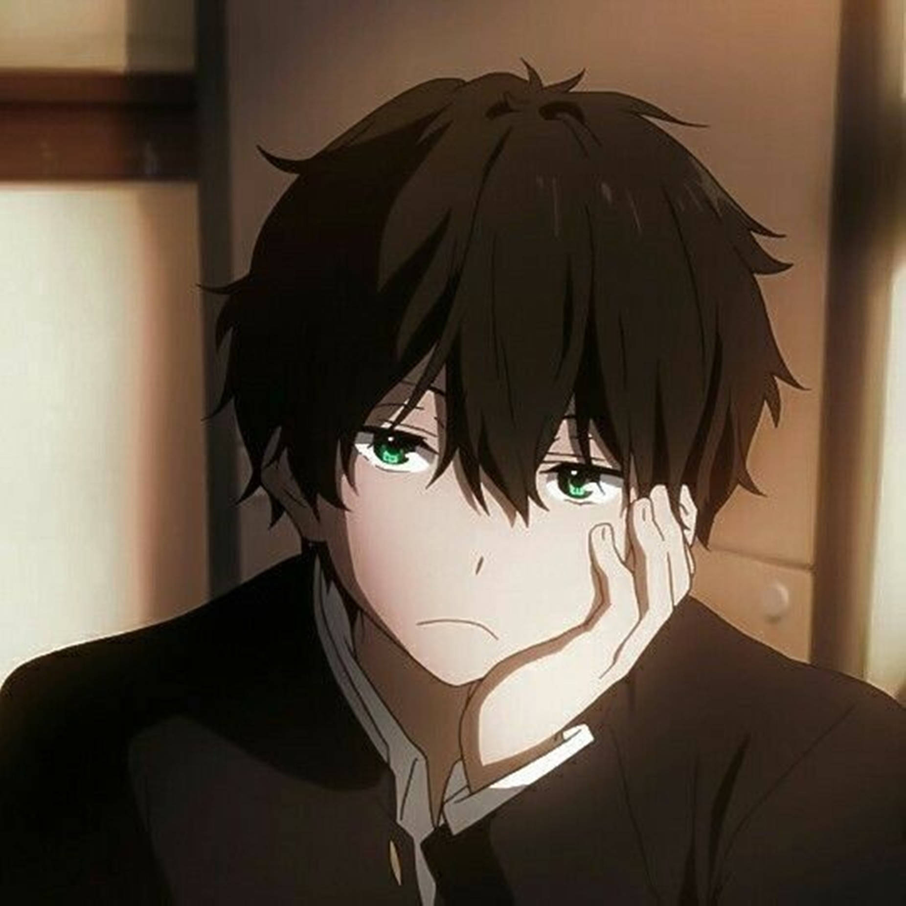 รูปโปรไฟล์อนิเมะหนุ่มเท่ โฮทาโร่ โอเรกิ — อนิเมะมืด GIF วอลเปเปอร์