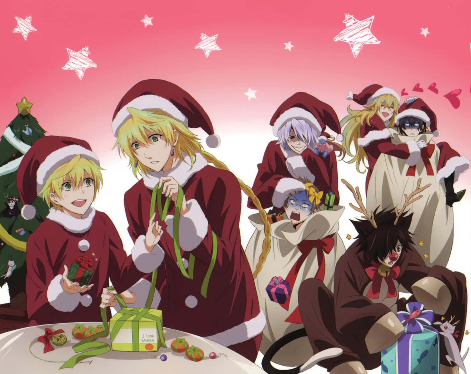 รูปโปรไฟล์อนิเมะคริสต์มาส Pandora Hearts วอลเปเปอร์