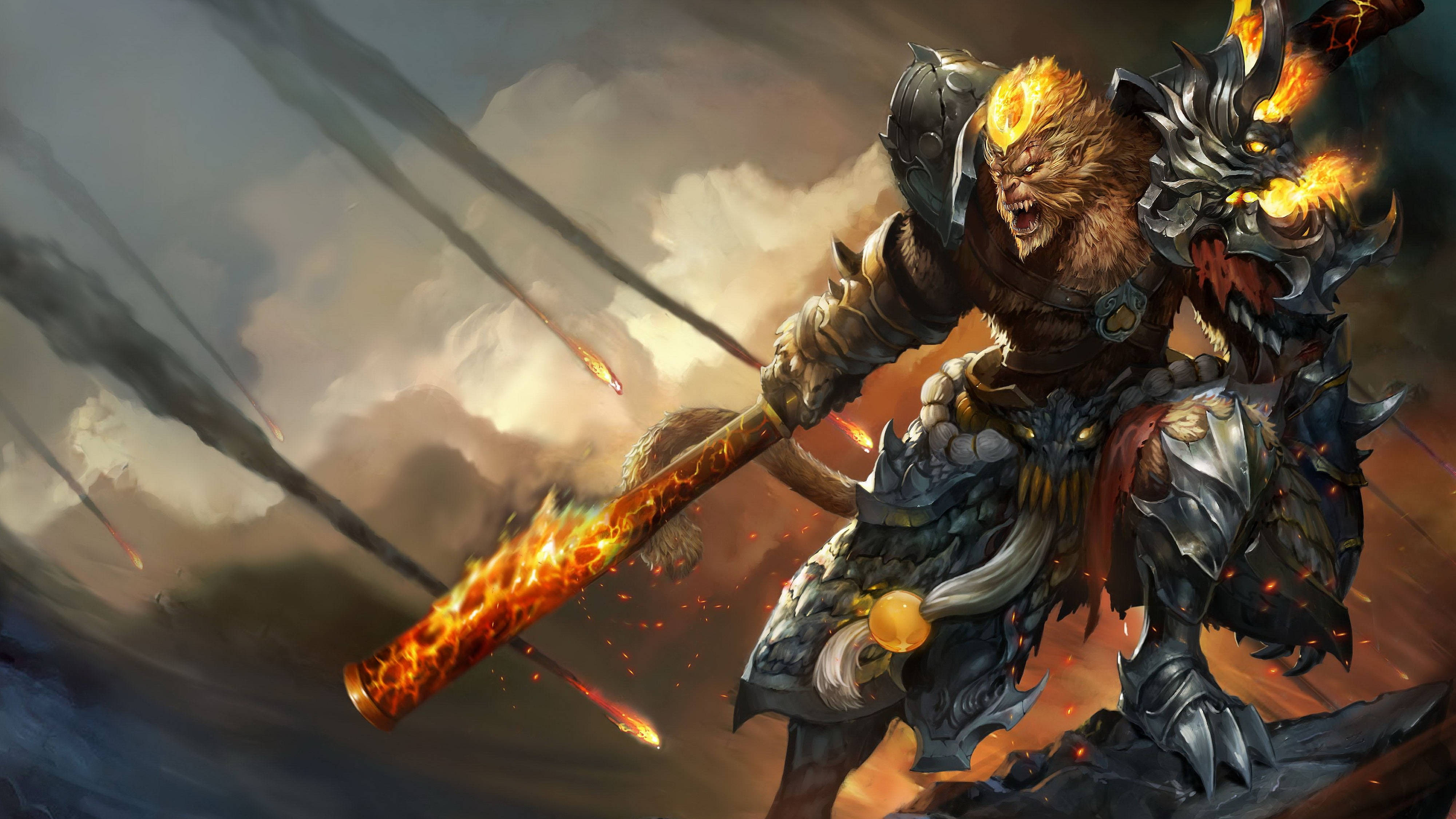 ลอล์ นายพลวูคง 4K เกมมิ่ง วอลเปเปอร์