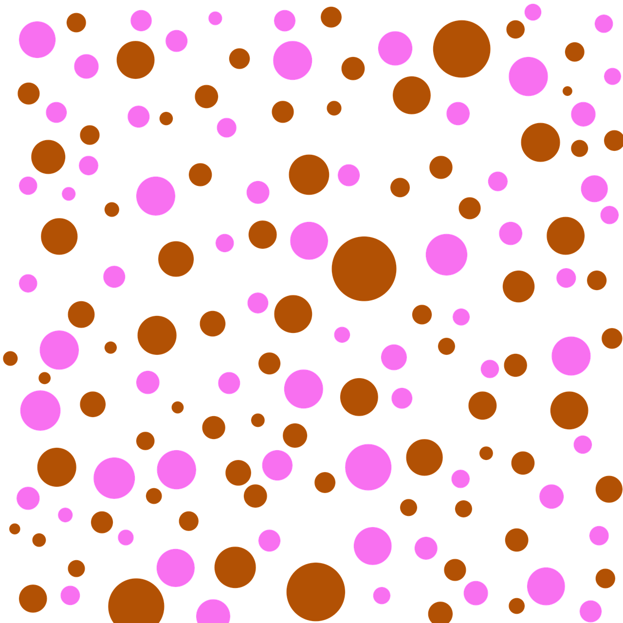 ลายจุดสีชมพูและน้ำตาลนามธรรม วอลเปเปอร์