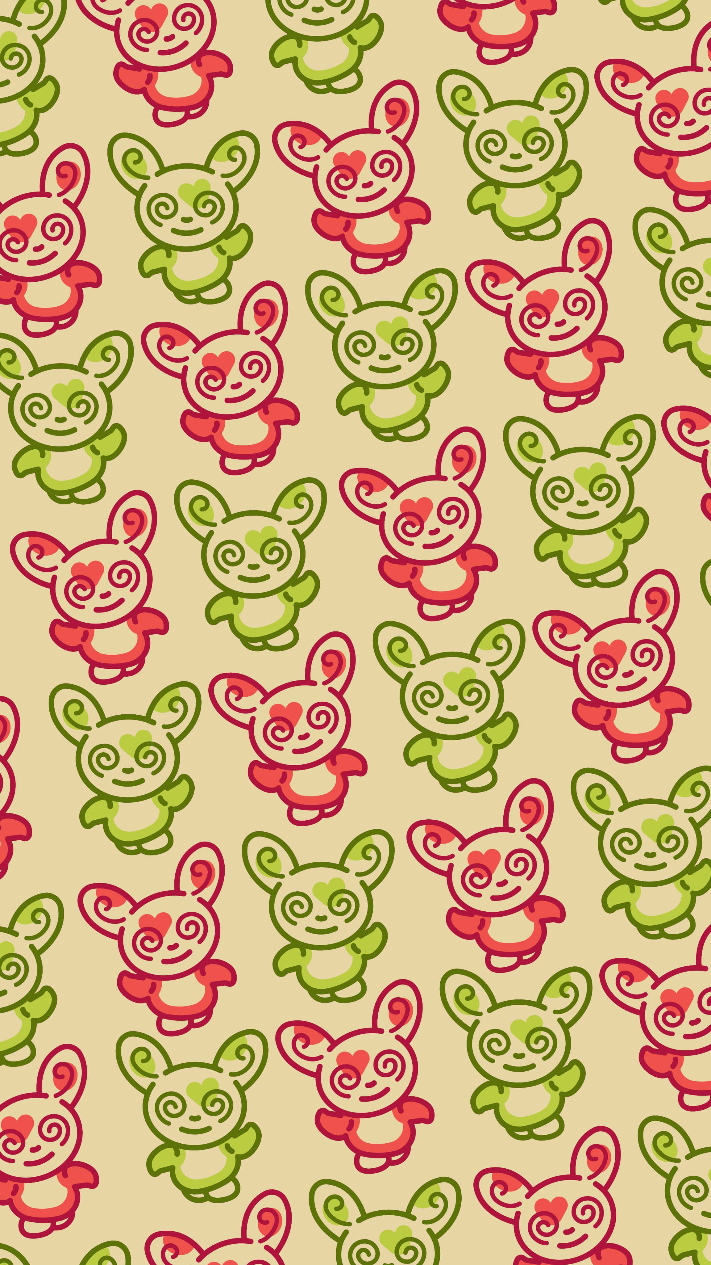 ลายละเอียดของโปเกมอนสปินดาแบบปกติและเงา วอลเปเปอร์