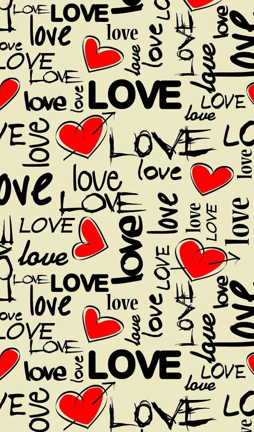 ลายหัวใจแห่งความรัก PFP วอลเปเปอร์