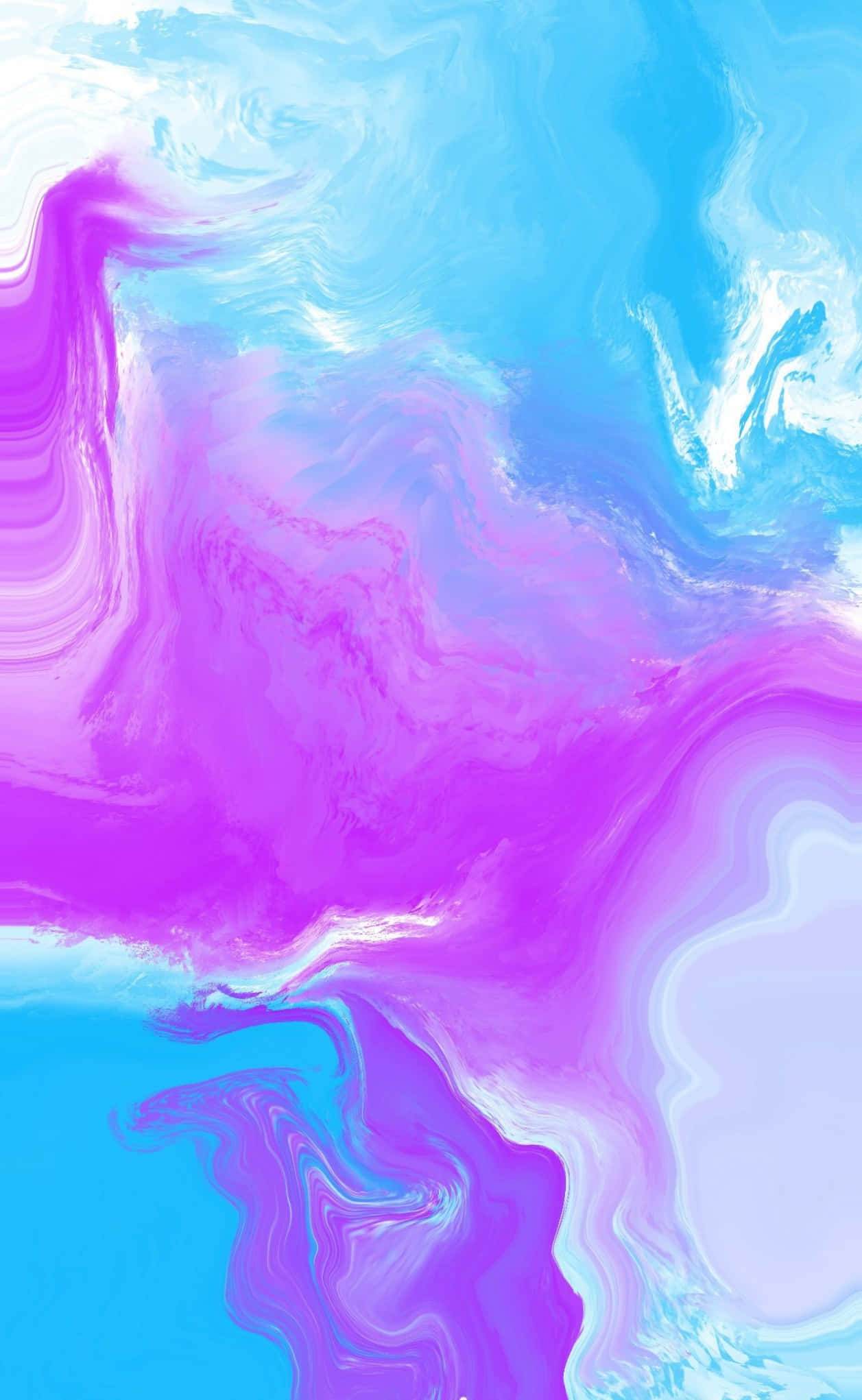 ลายหินอ่อนน้ำสีม่วงและน้ำเงิน วอลเปเปอร์