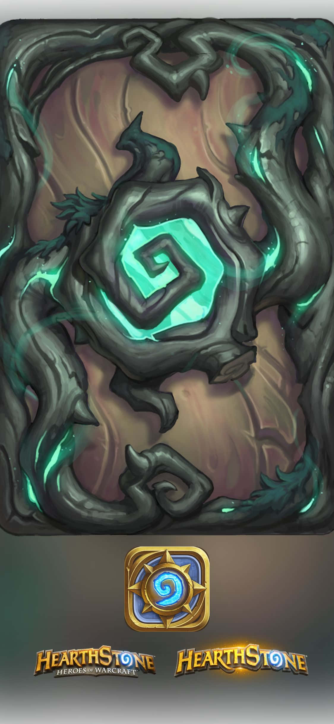 ดีไซน์หลังการ์ด iPhone XS Hearthstone พื้นหลัง วอลเปเปอร์