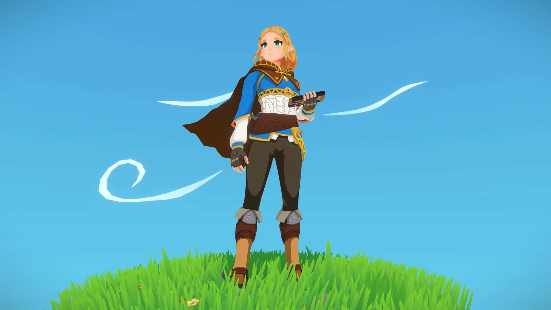 ลืมโลกภายนอก มาผจญภัยในดินแดนสุดอลังการแห่งใหม่ของ Zelda กันเถอะ! วอลเปเปอร์