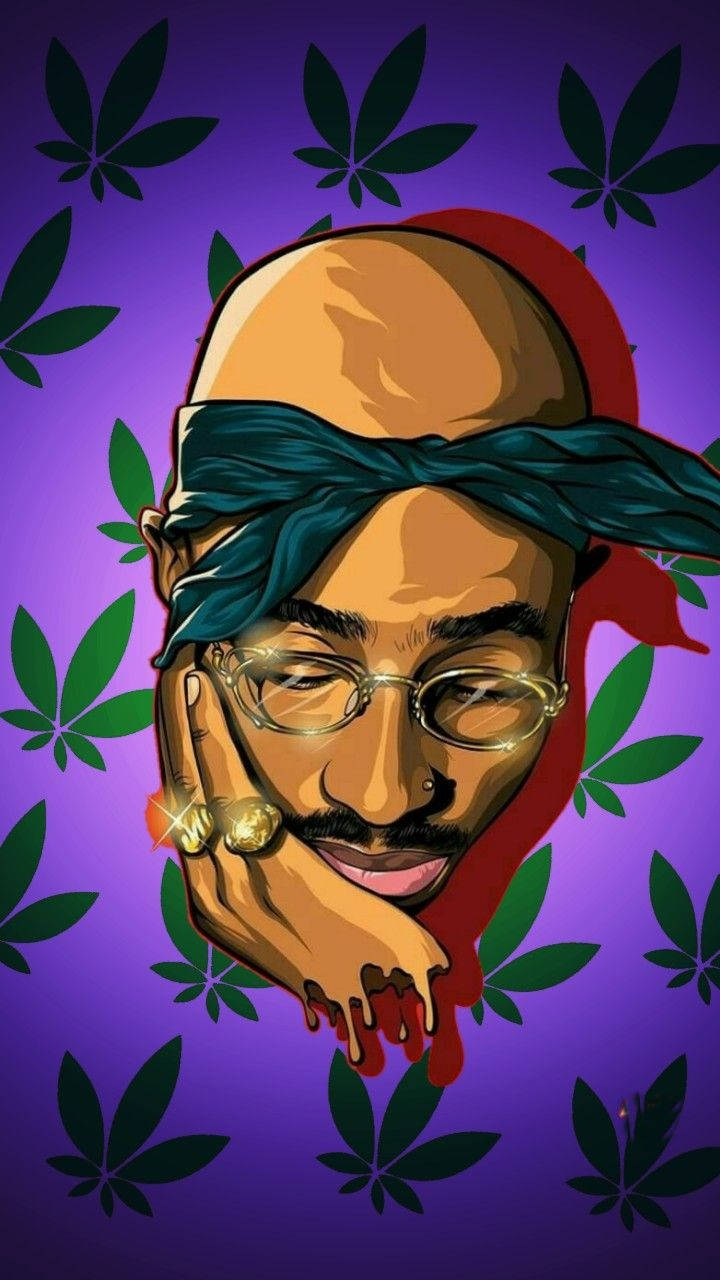 วอลเปเปอร์ Dope Tupac สำหรับ iPhone วอลเปเปอร์