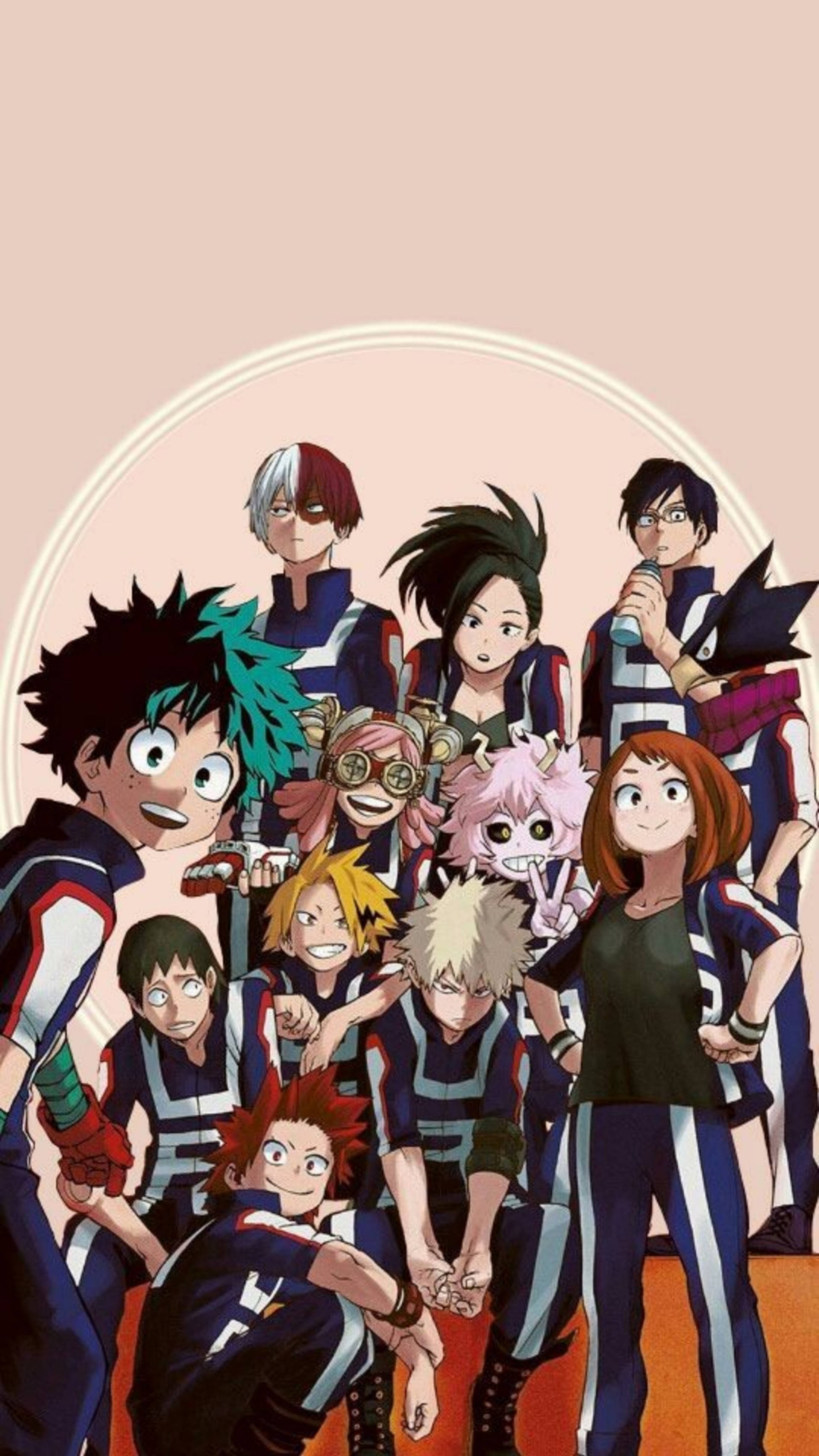 วอลเปเปอร์ iPhone เทศกาลกีฬา U.A. My Hero Academia วอลเปเปอร์