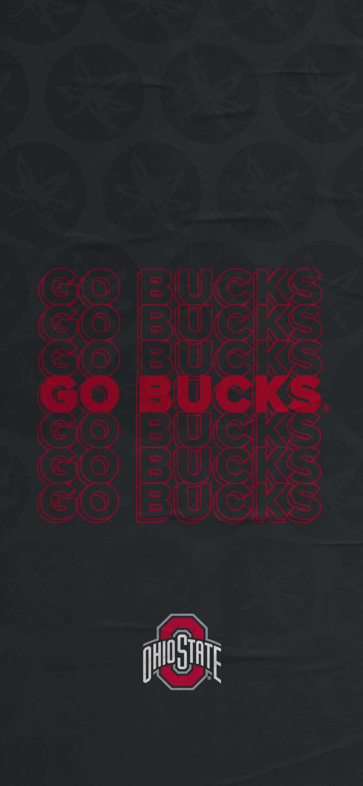 วอลเปเปอร์ฟุตบอล Ohio State แบบไดนามิกสำหรับ iPhone วอลเปเปอร์