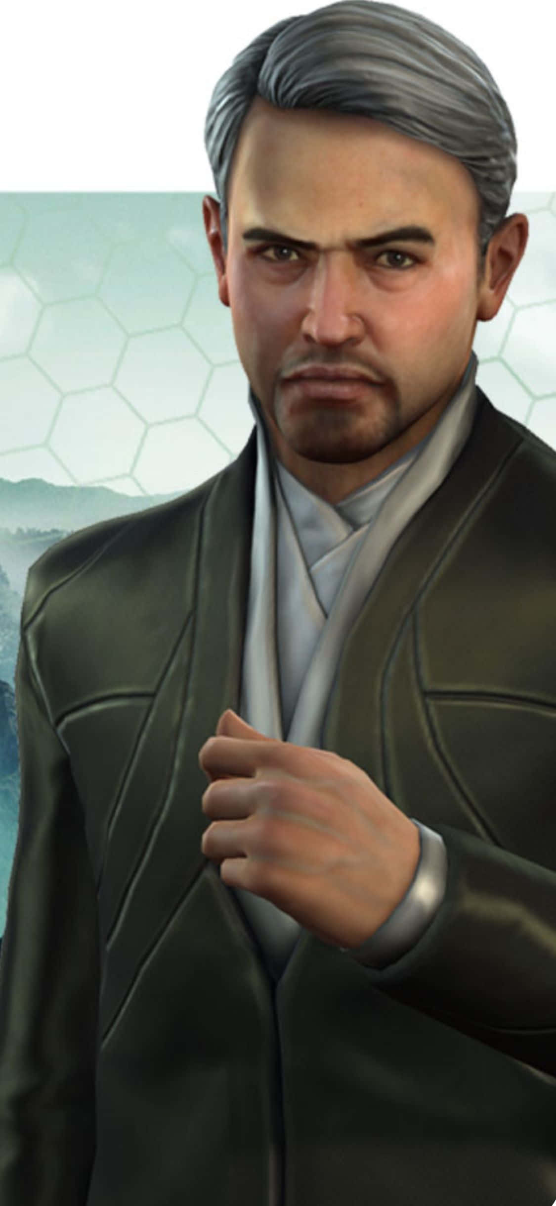 พื้นหลัง iPhone XS Civilization Beyond Earth ตัวละคร Hutama วอลเปเปอร์
