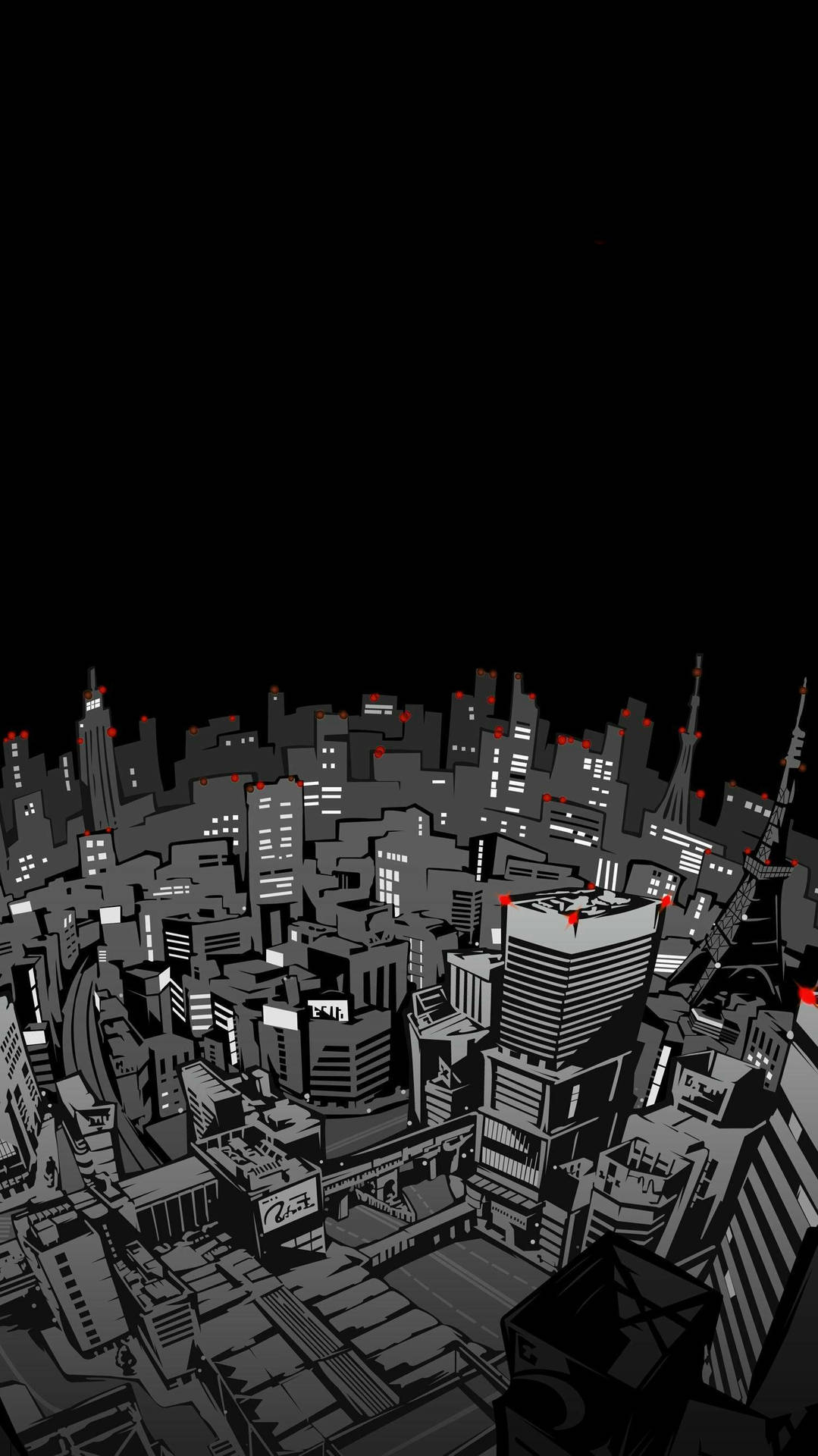 มือถือ Persona 5 — Black วอลเปเปอร์