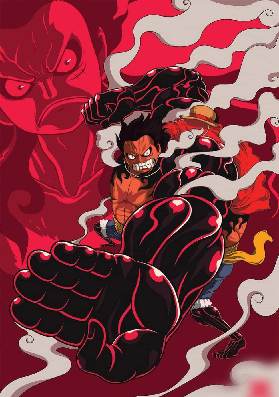 วอลเปเปอร์มือถือ Gomu Gomu One Piece Luffy วอลเปเปอร์