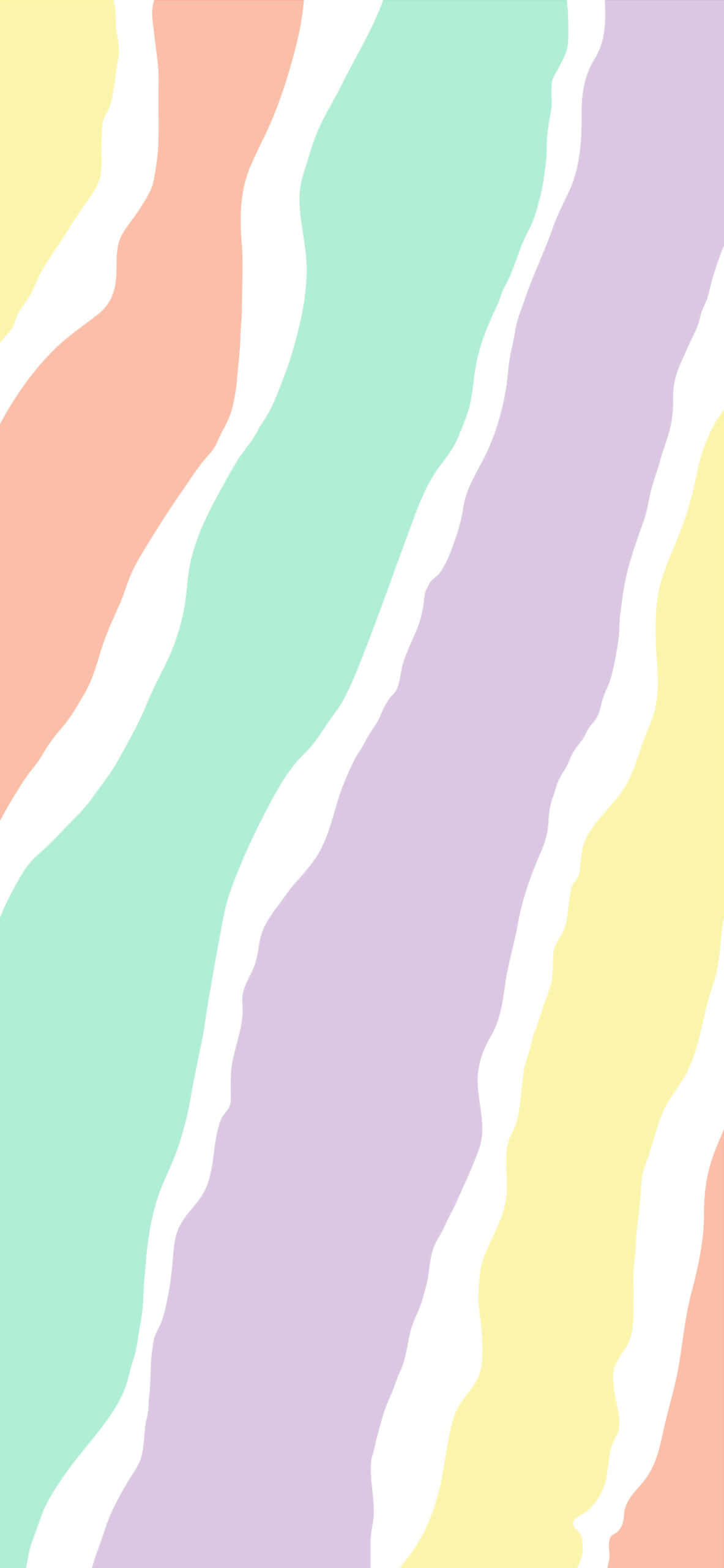 วอลเปเปอร์ลายทางสีพาสเทลลายเรนโบว์ วอลเปเปอร์
