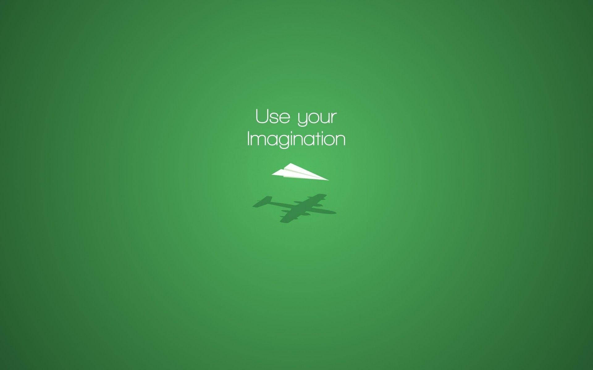 วอลเปเปอร์สร้างแรงบันดาลใจแห่งจินตนาการ — สุนทรียภาพคำคม GIF วอลเปเปอร์