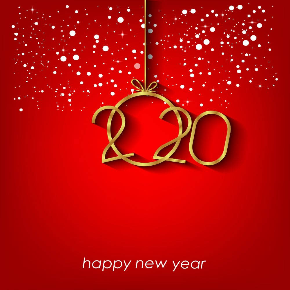 วอลเปเปอร์สุขสันต์วันปีใหม่ 2020. สุขสันต์วันปีใหม่ - HD วอลเปเปอร์