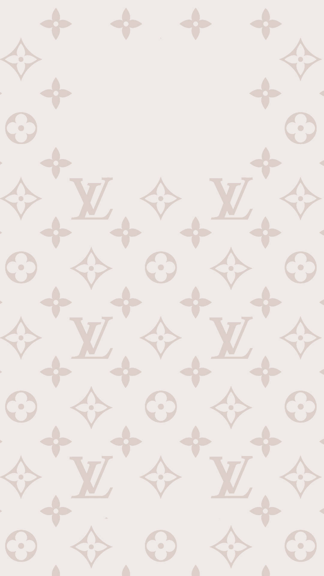 วอลเปเปอร์โทรศัพท์ Louis Vuitton สีเบจสไตล์มินิมอล — สีเบจ สุนทรียภาพ GIF วอลเปเปอร์
