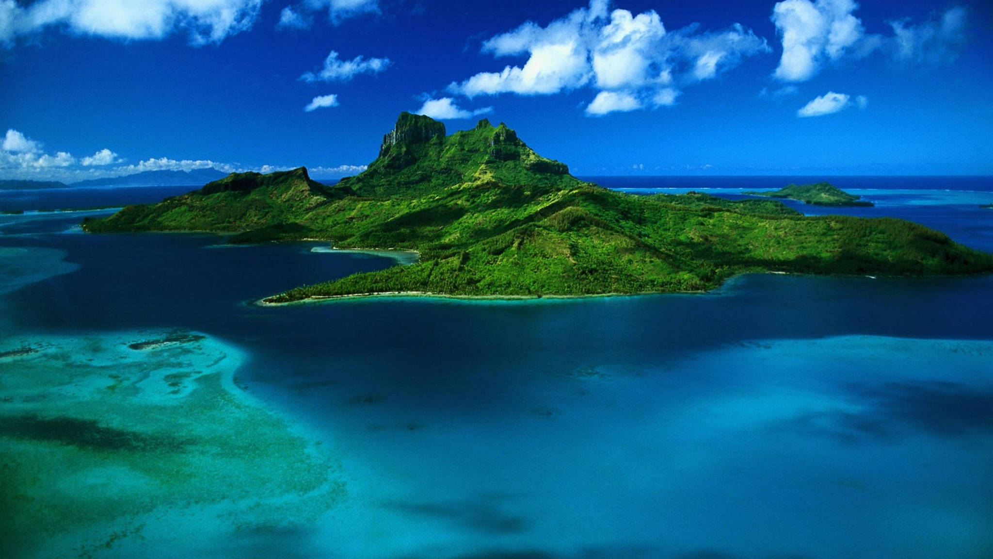 วิวทะเลเกาะมอริเชียส วอลเปเปอร์