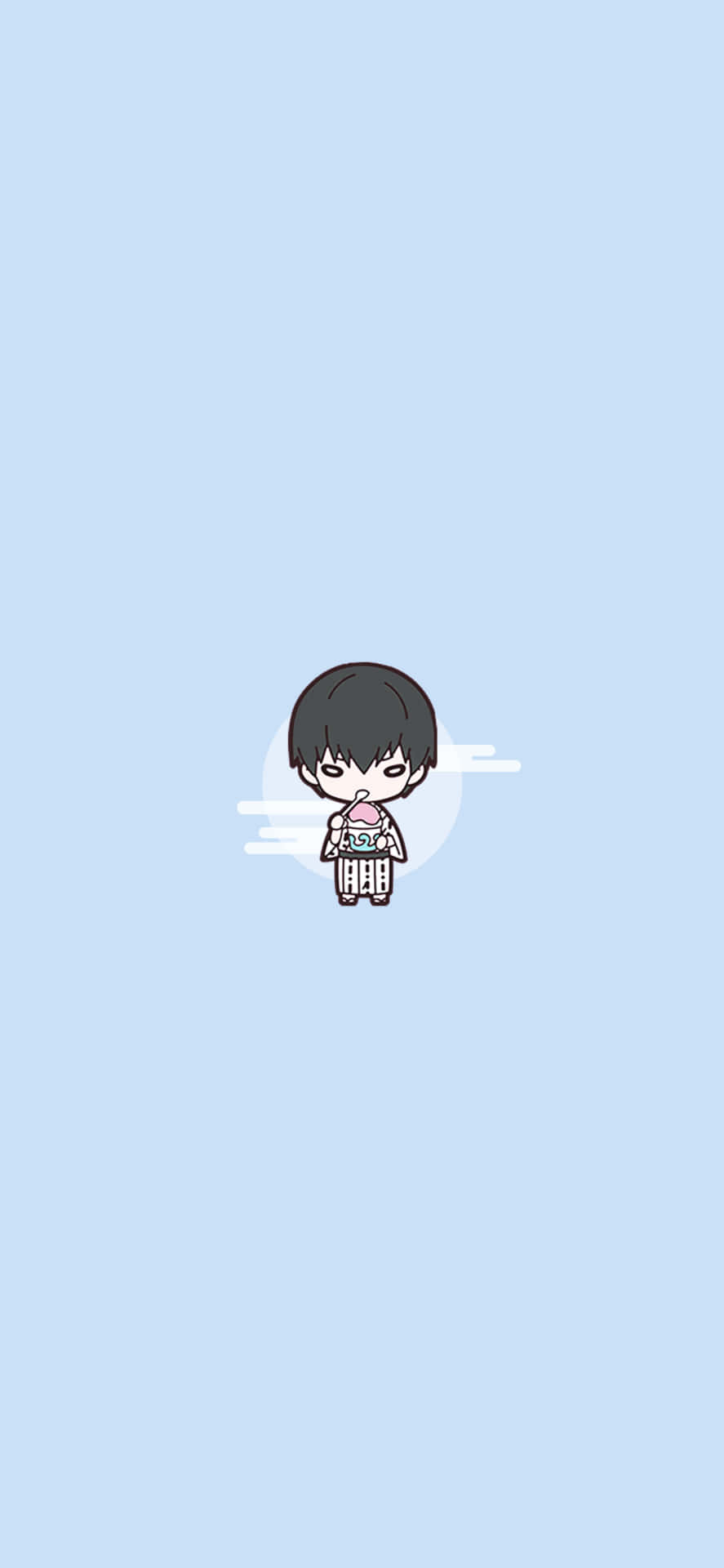 ศิลปะดิจิทัลมินิมัลลิสต์ ซูนะ รินทาโร่ จิ๋ว วอลเปเปอร์